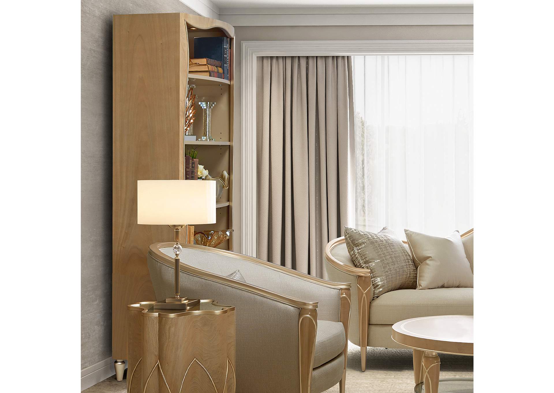 Villa Cherie Bookcase - Caramel image 6