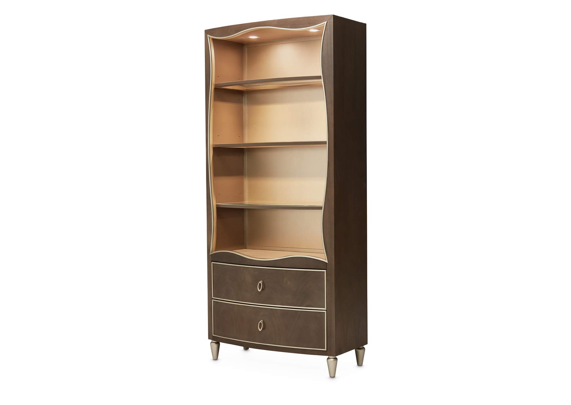 Villa cherie Bookcase - Hazelnut image 1