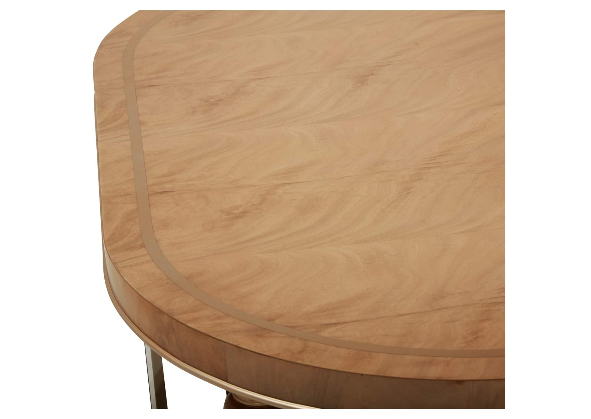 Villa Cherie Oval Cocktail Table - Caramel image 5