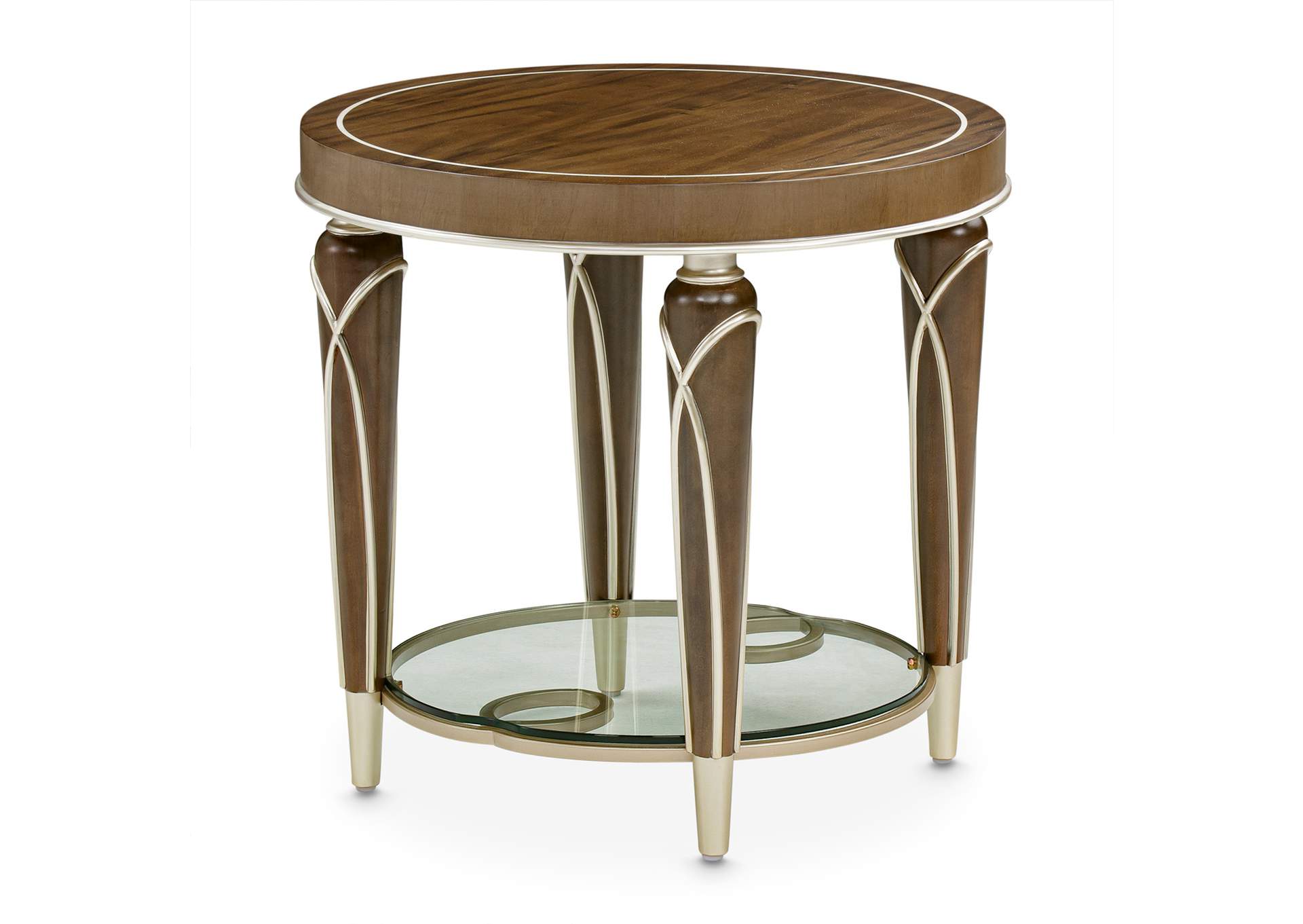 Villa cherie End Table - Hazelnut