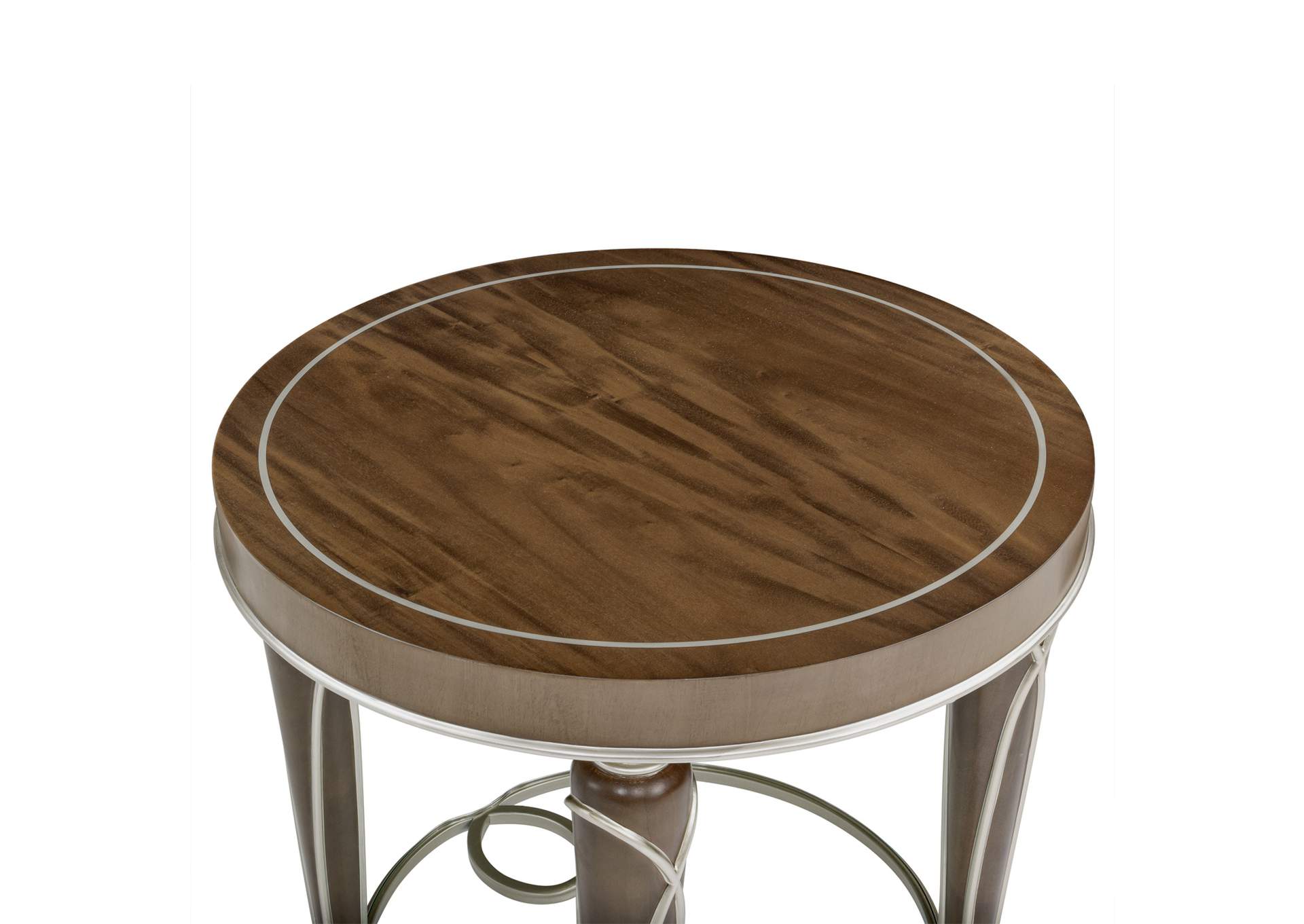 Villa Cherie End Table - Hazelnut image 4