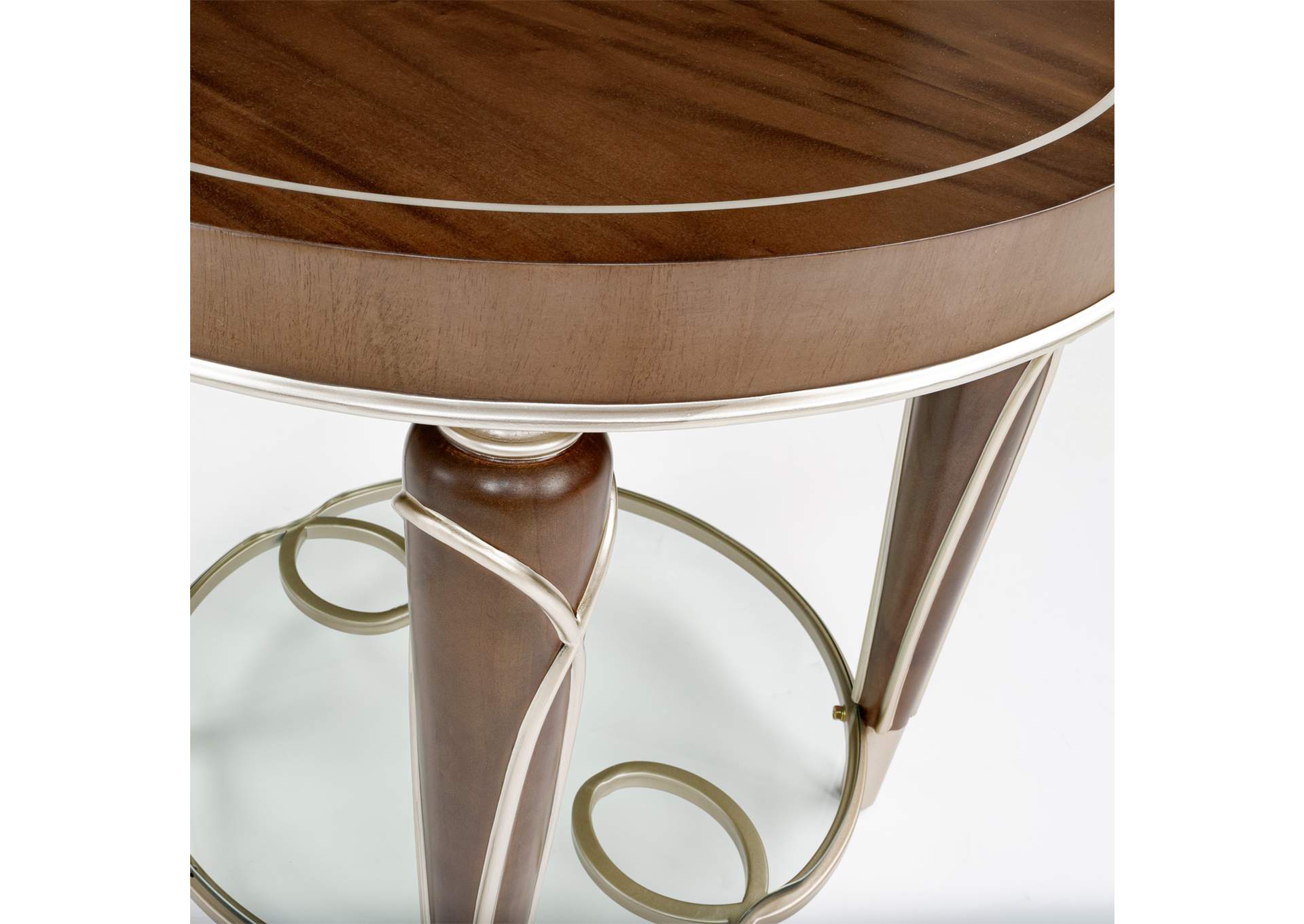 Villa Cherie End Table - Hazelnut image 6