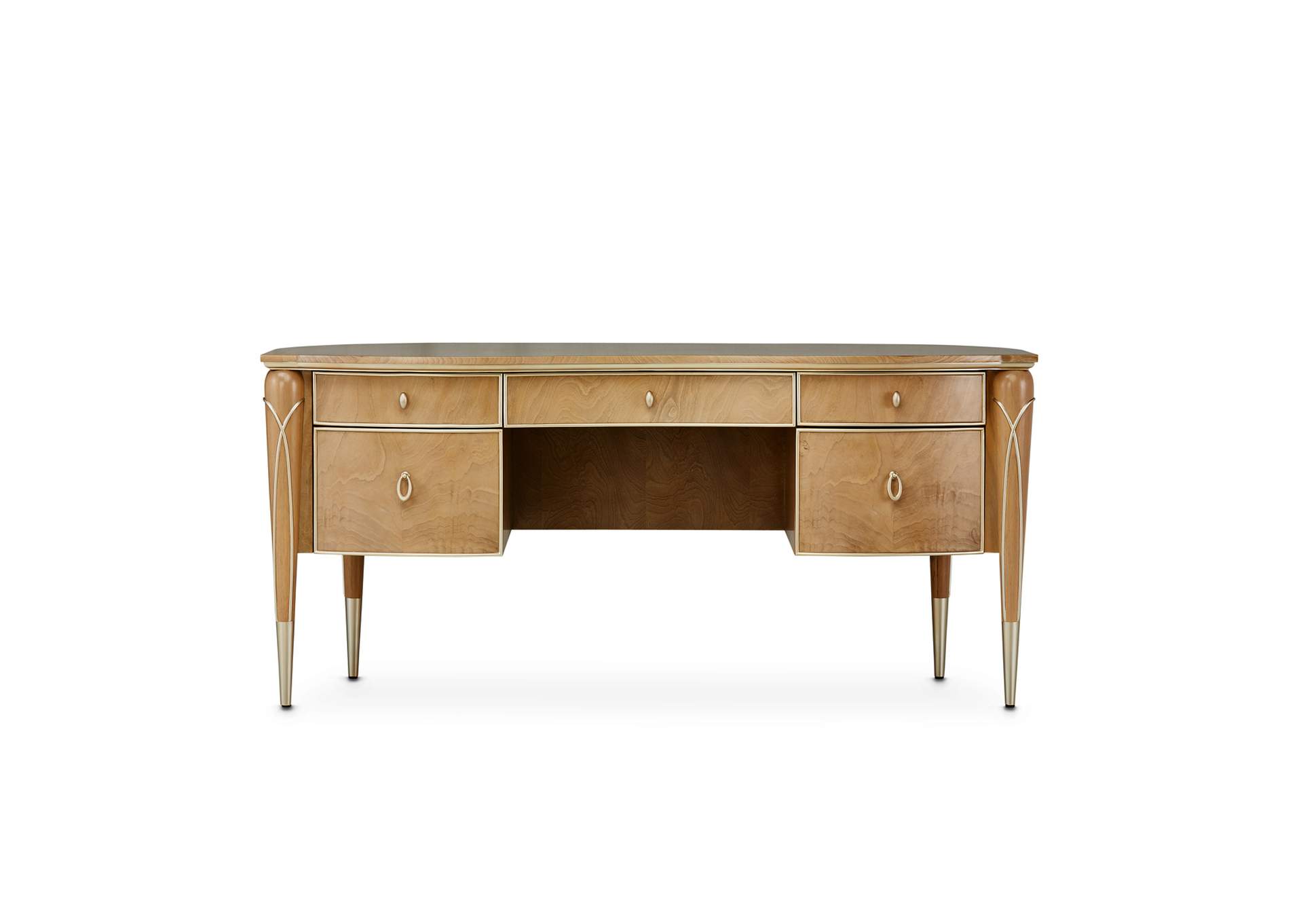 Villa Cherie Desk - Caramel