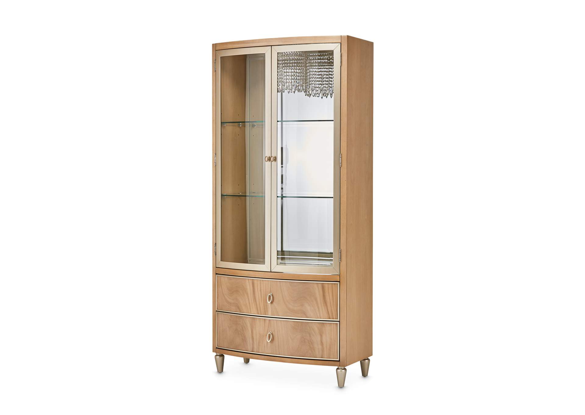 Villa Cherie Display Cabinet - Caramel image 1