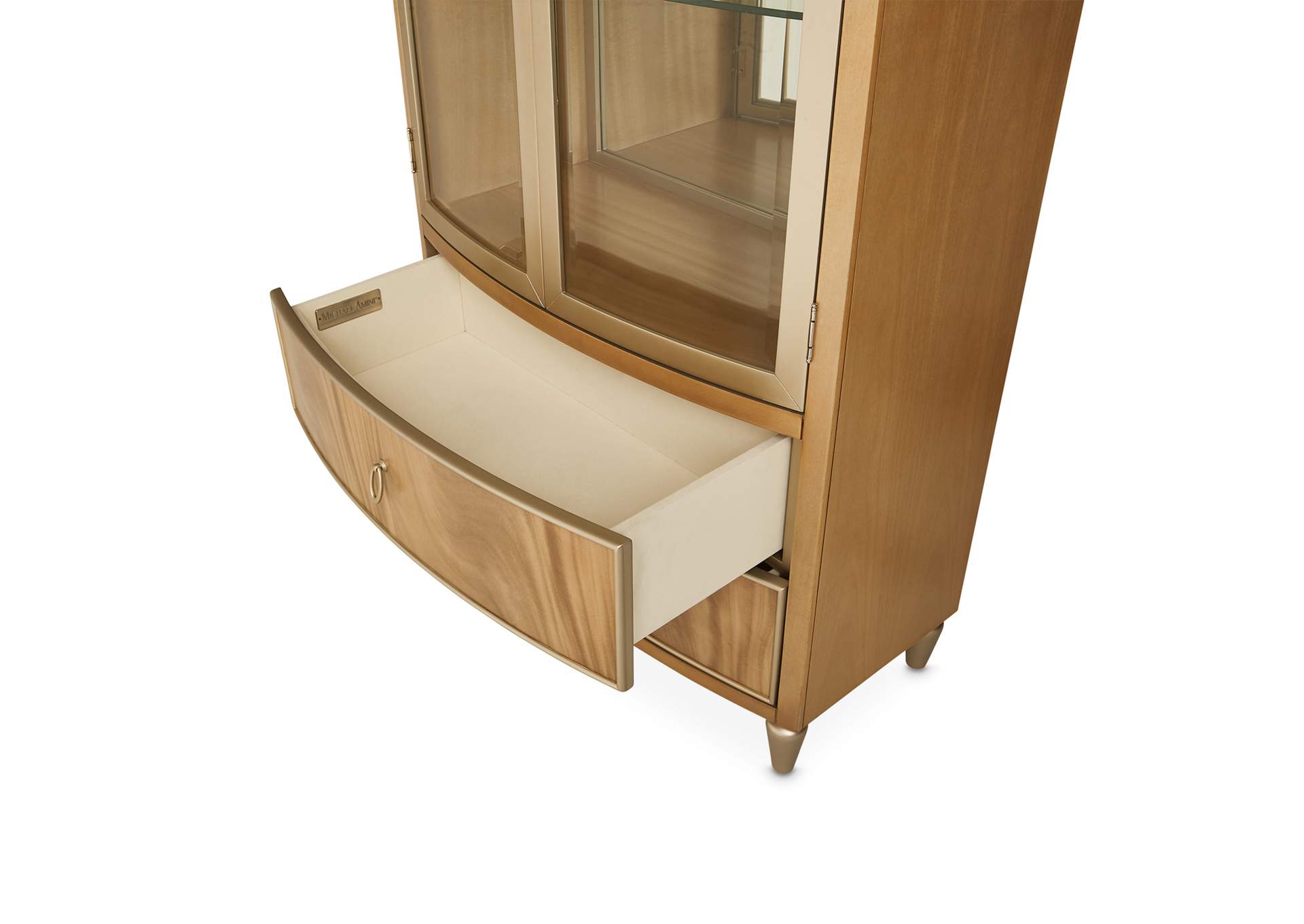 Villa Cherie Display Cabinet - Caramel image 3