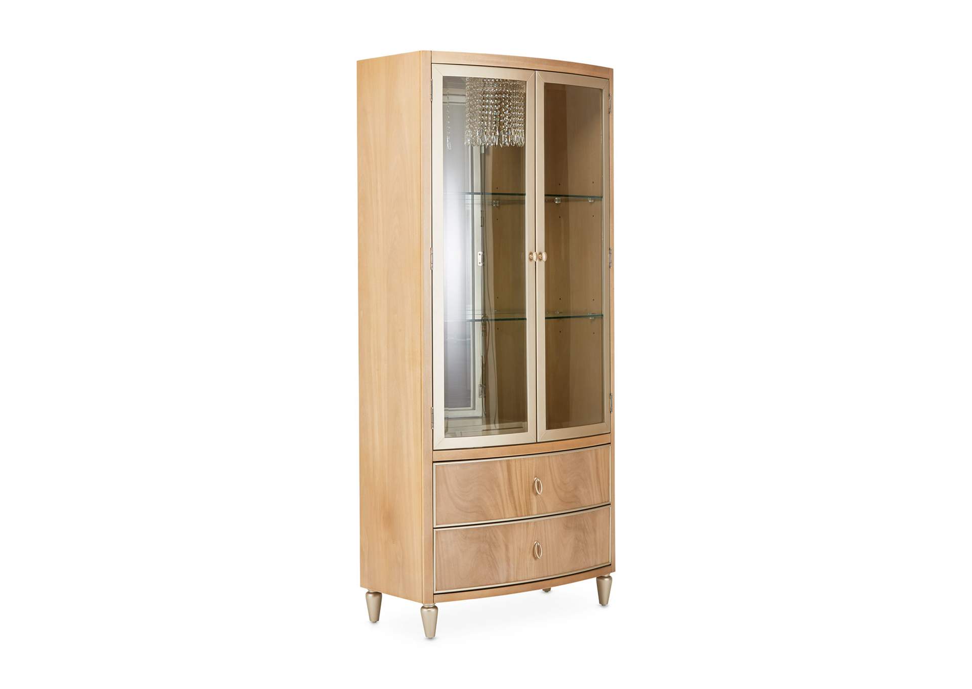 Villa Cherie Display Cabinet - Caramel image 7