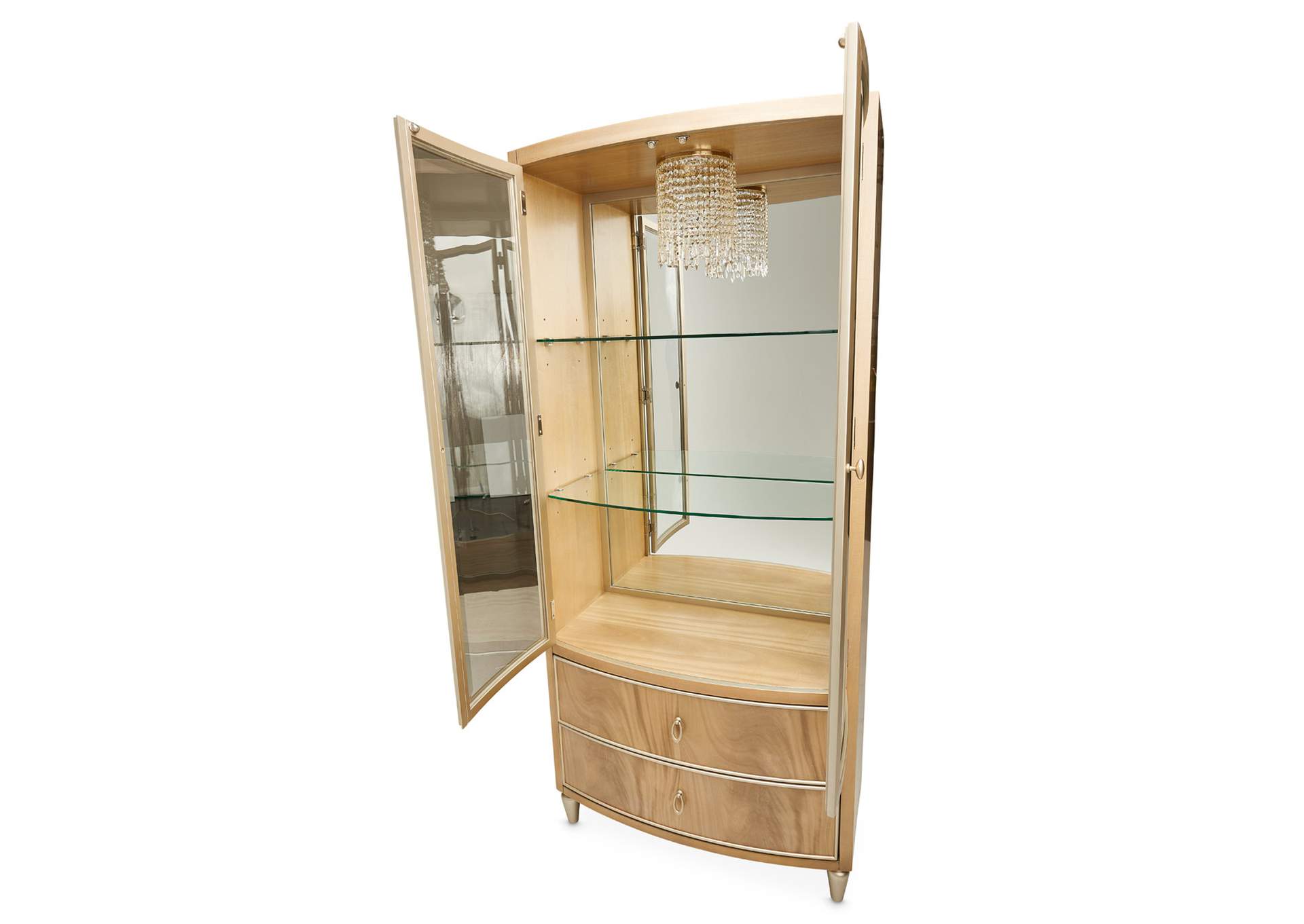 Villa Cherie Display Cabinet - Caramel image 11
