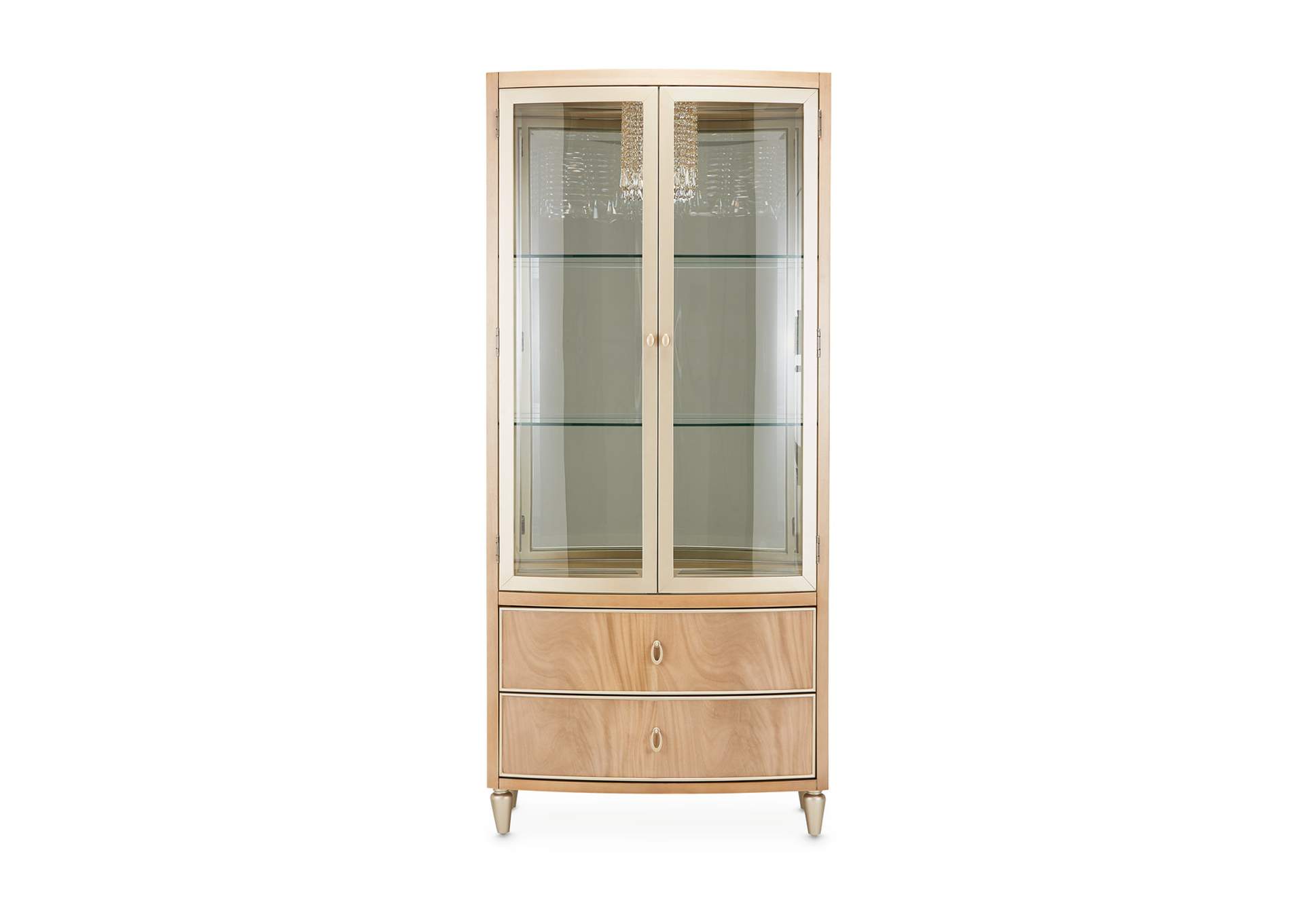 Villa Cherie Display Cabinet - Caramel image 13