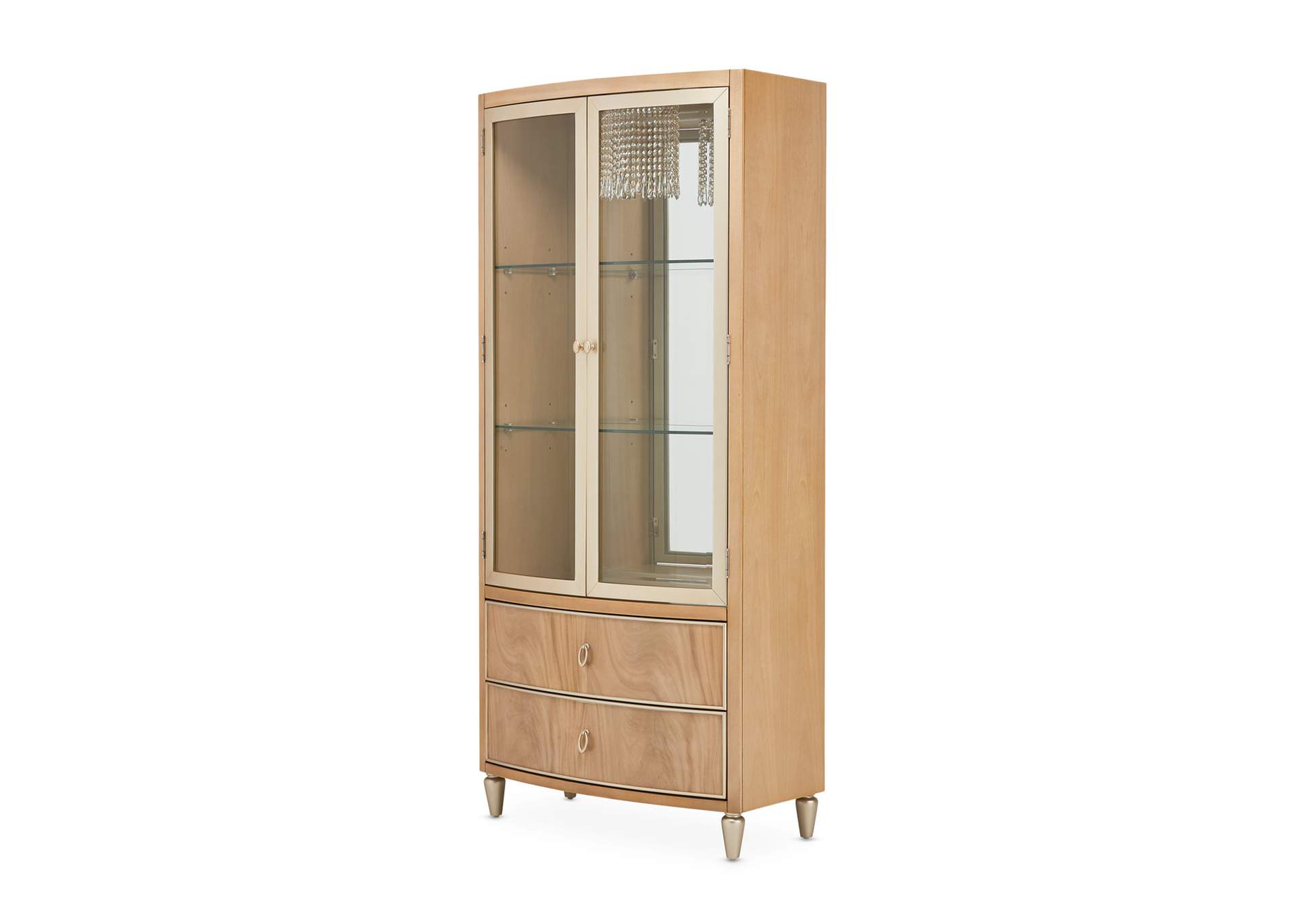 Villa Cherie Display Cabinet - Caramel image 15