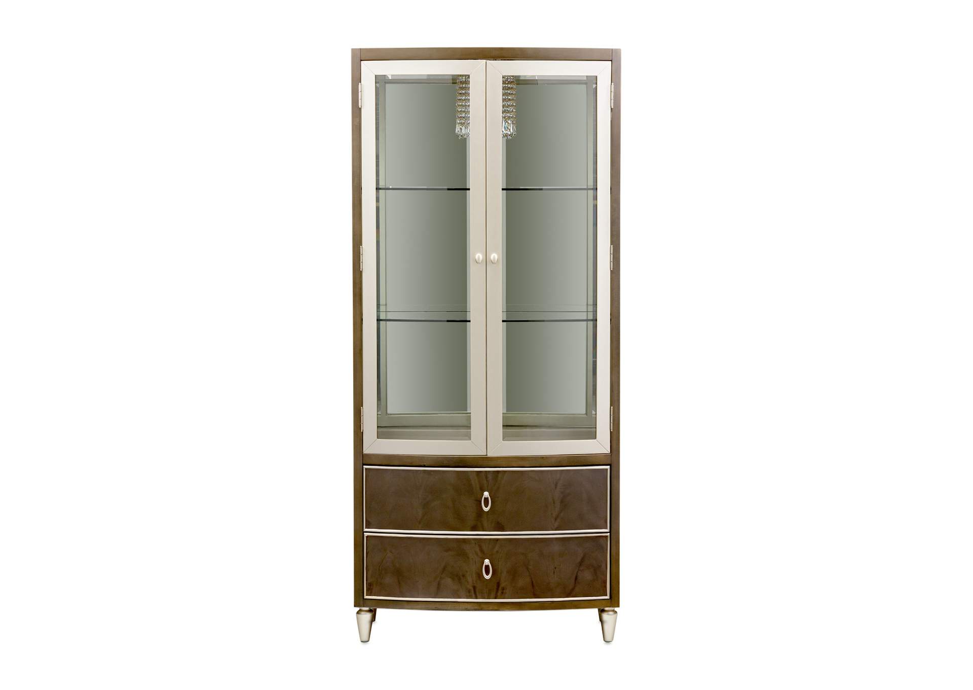 Villa cherie Display Cabinet - Hazelnut image 7
