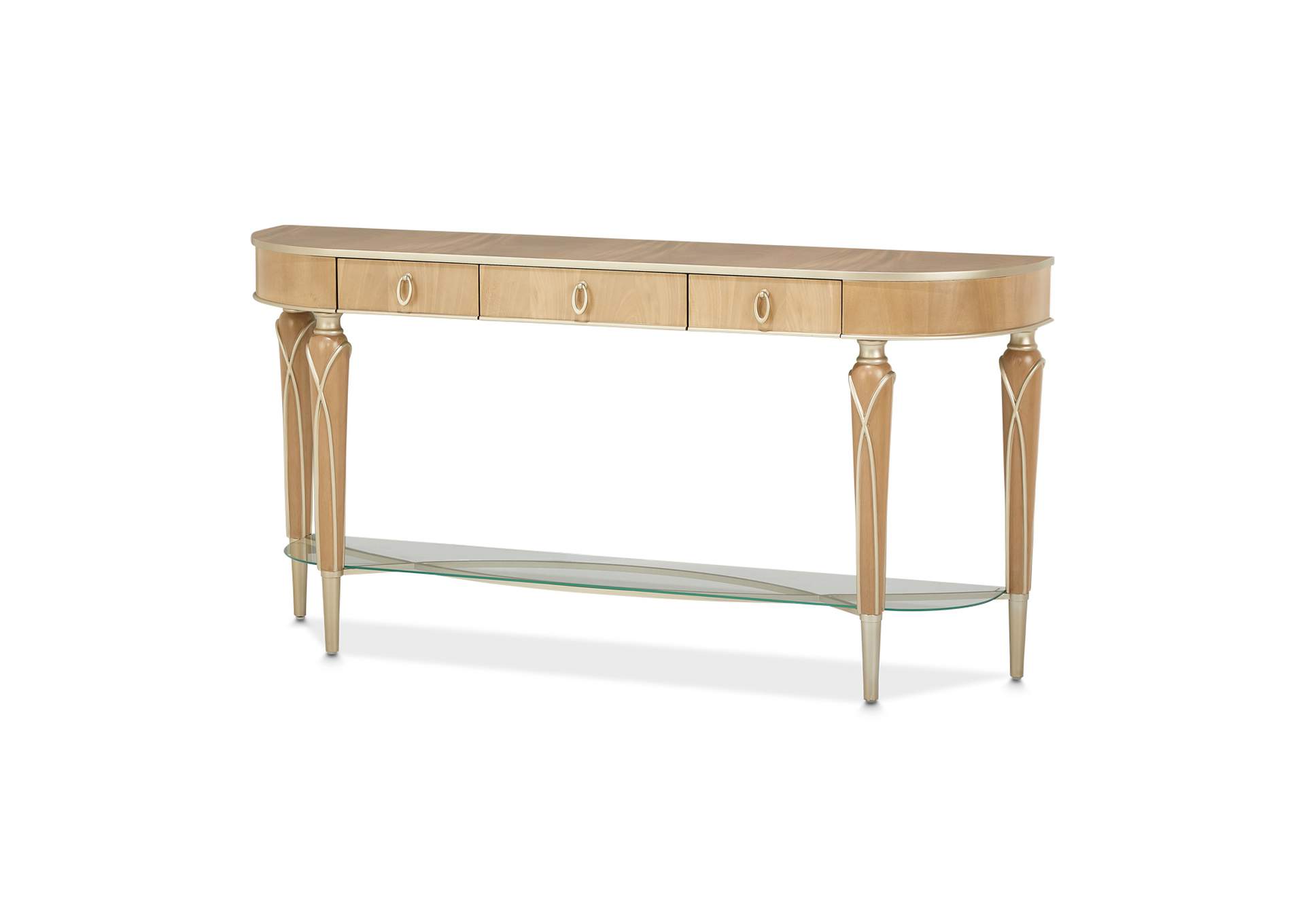 Villa Cherie Console Table - Caramel image 1