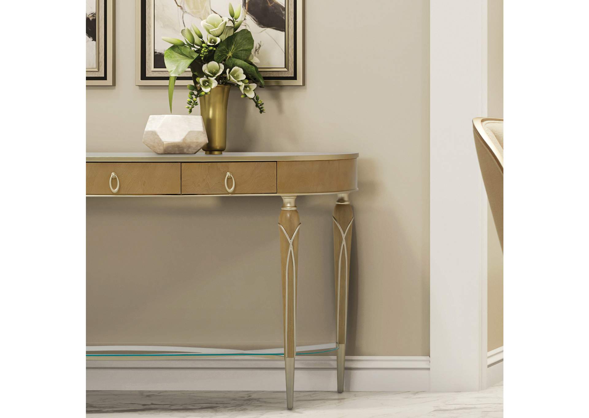 Villa Cherie Console Table - Caramel image 11