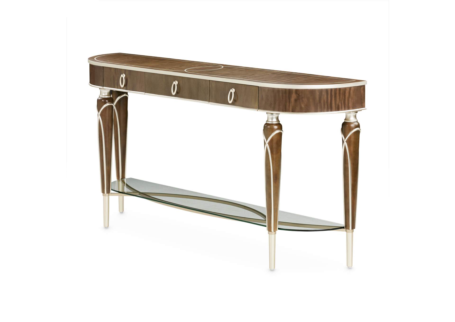 Villa Cherie Console Table - Hazelnut