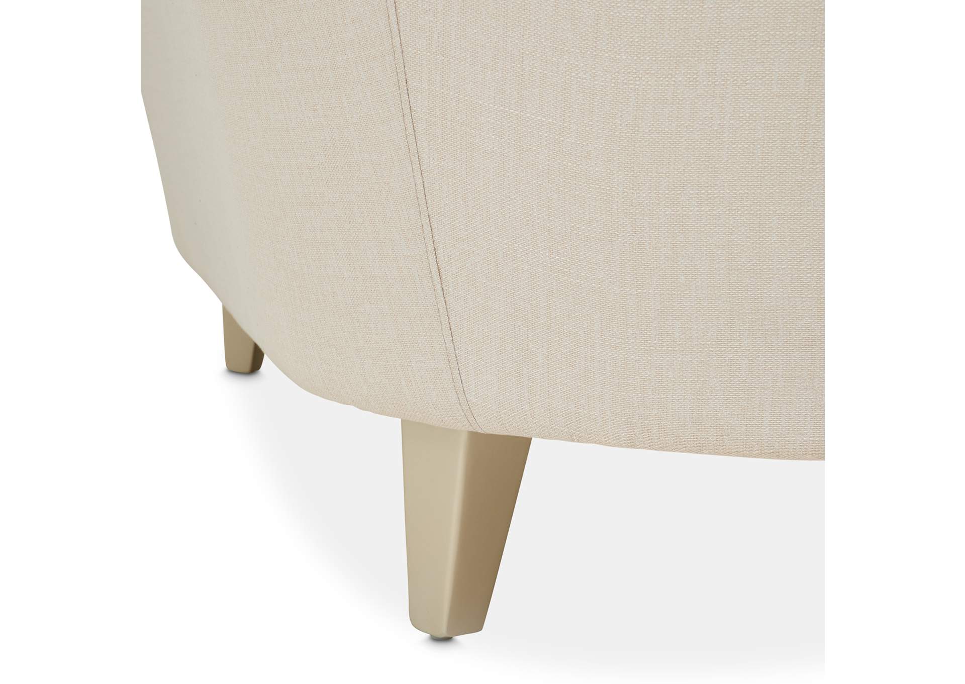 Villa Cherie Loveseat - Pearl and Caramel image 14