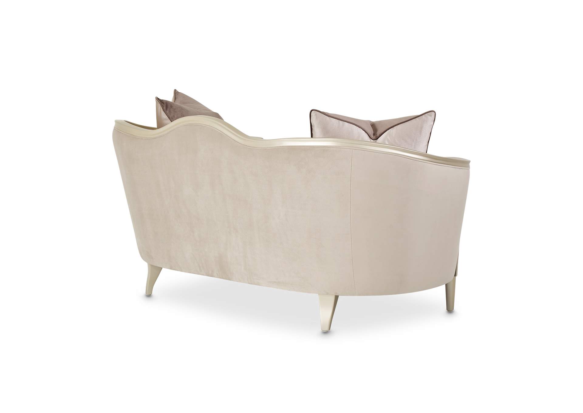 Villa Cherie Loveseat - Porcini and Hazelnut image 6