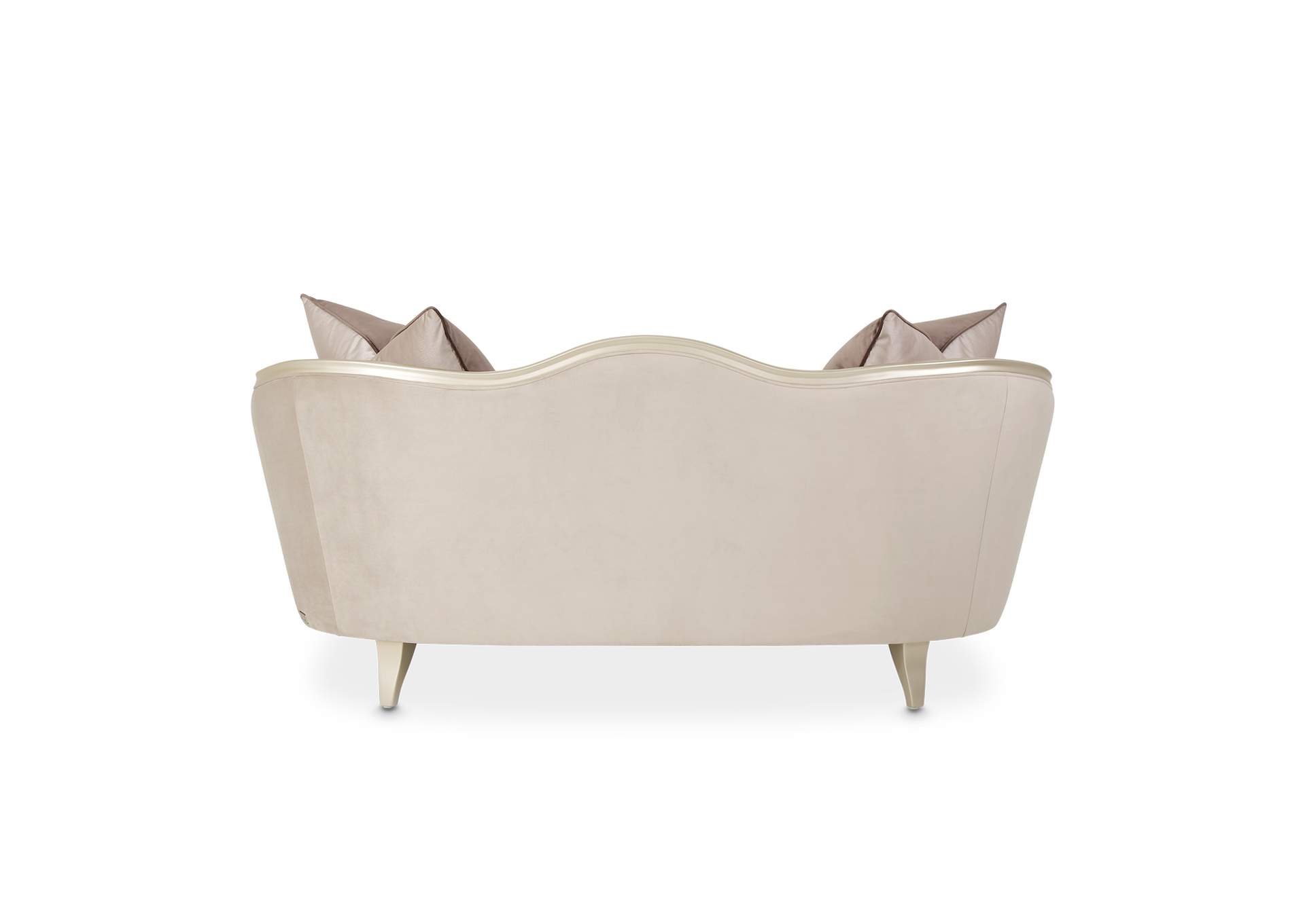 Villa Cherie Loveseat - Porcini and Hazelnut image 7