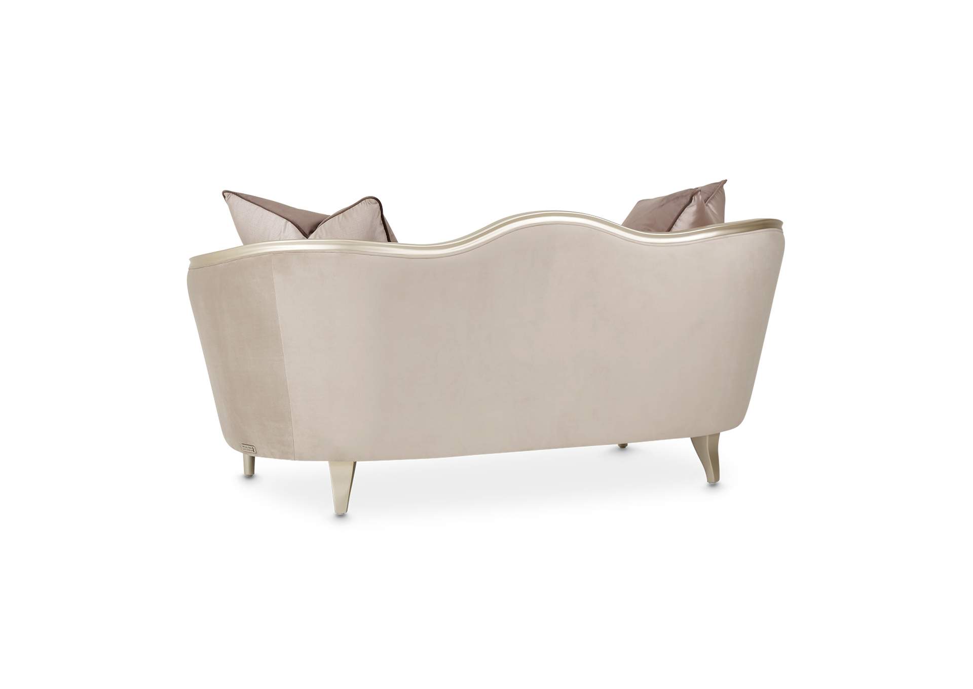 Villa Cherie Loveseat - Porcini and Hazelnut image 8