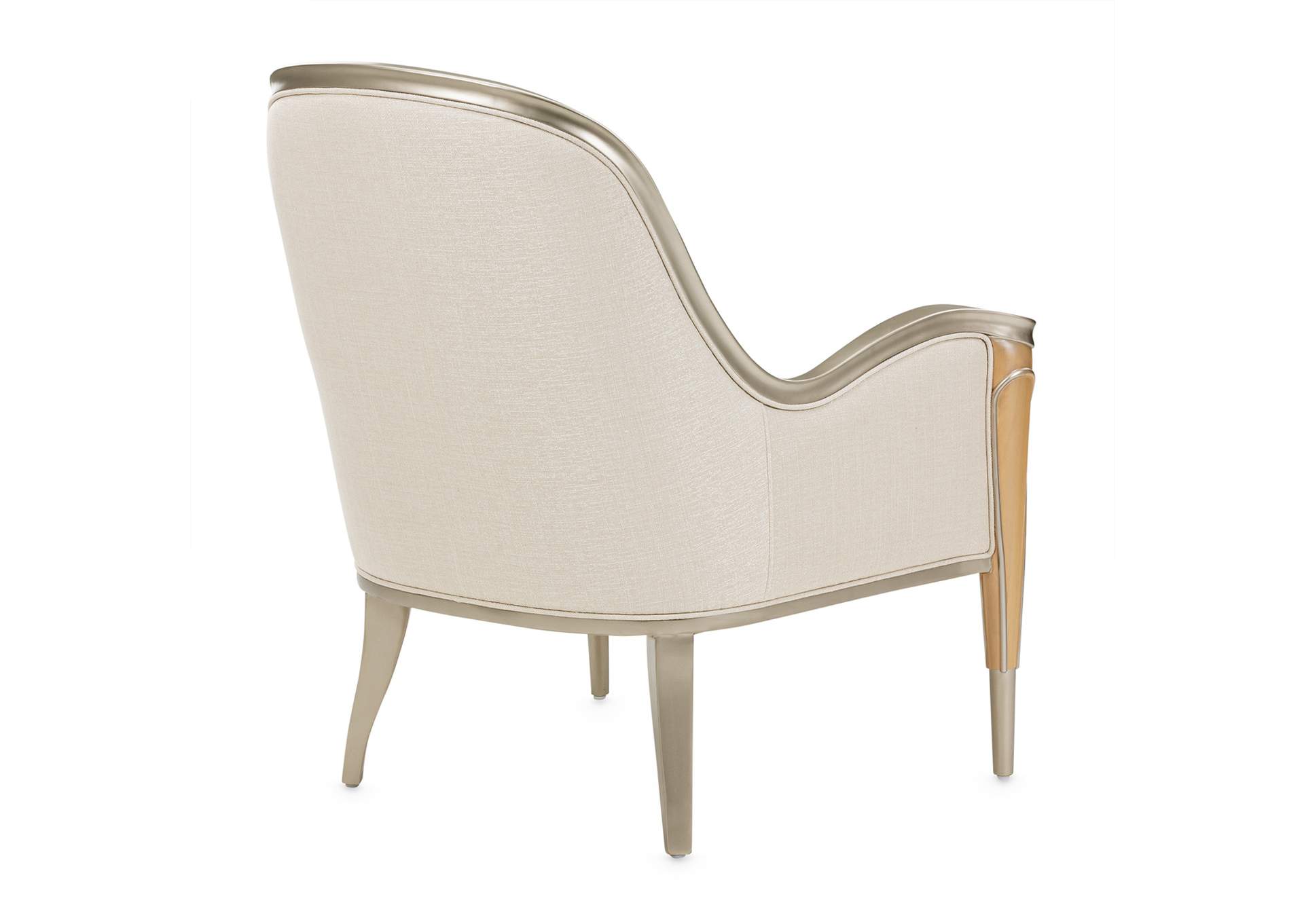 Villa Cherie Accent Chair - Pearl and Caramel image 11