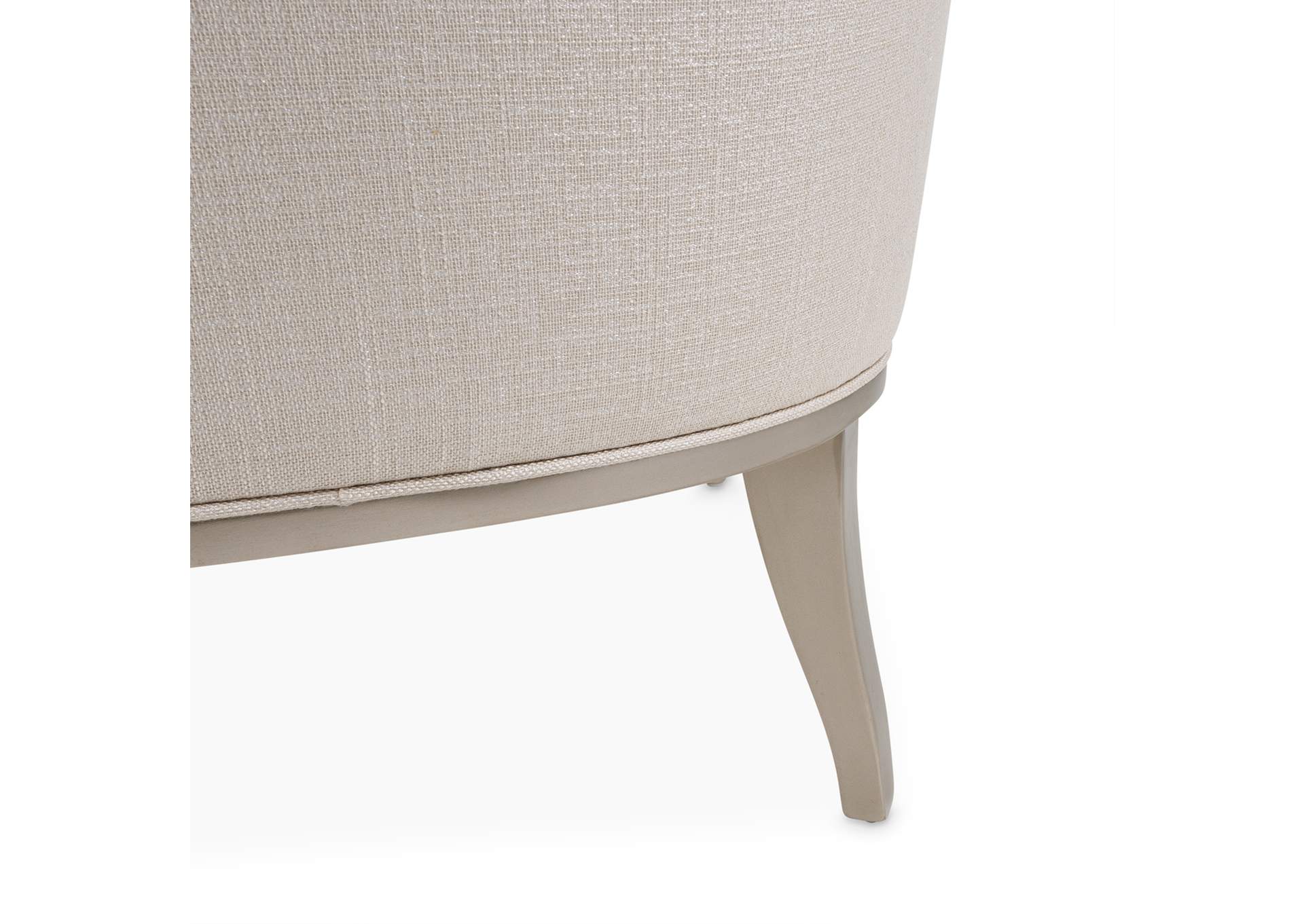 Villa Cherie Accent Chair - Pearl and Caramel image 16