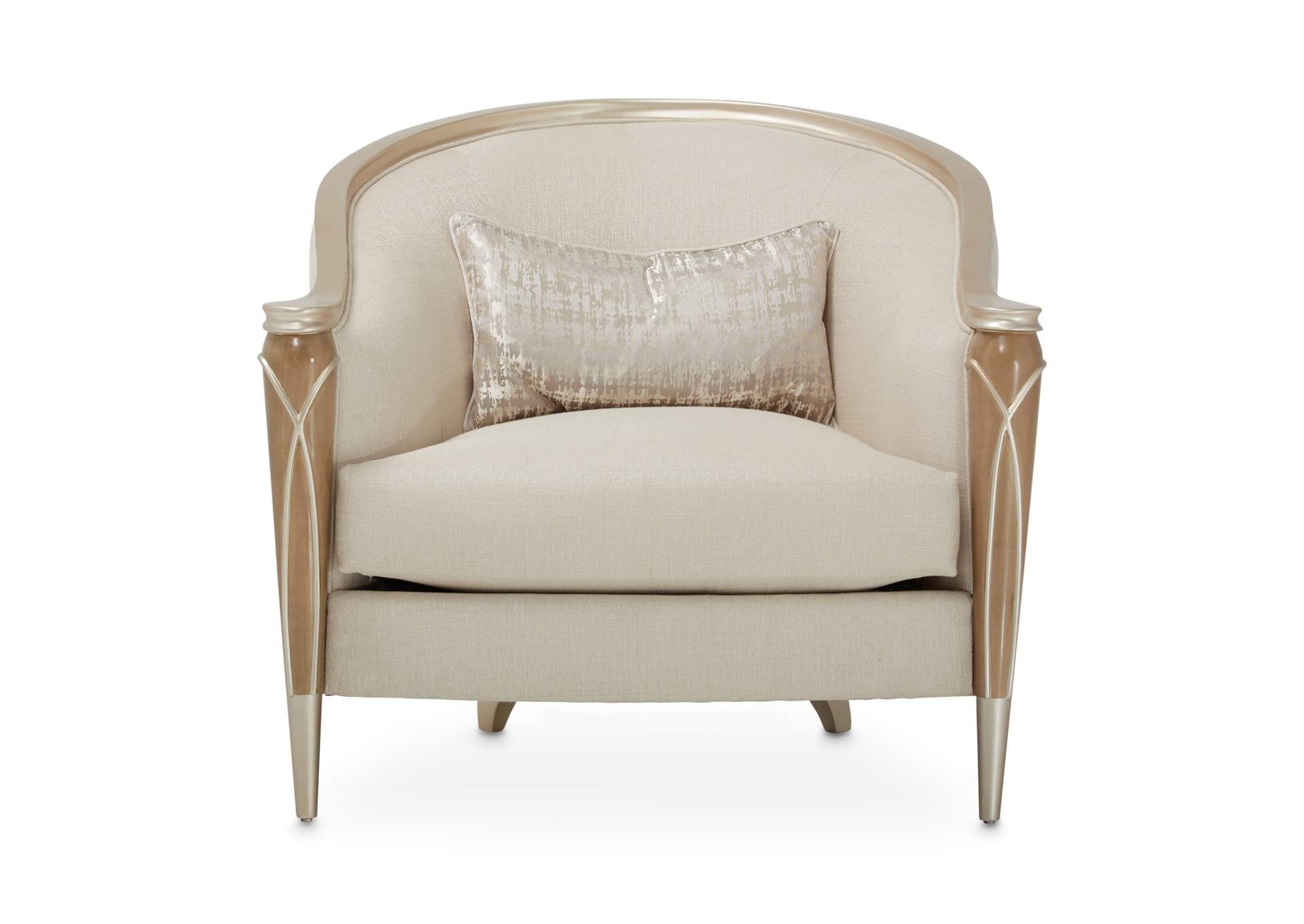 Villa Cherie Matching Chair - Pearl and Caramel image 3