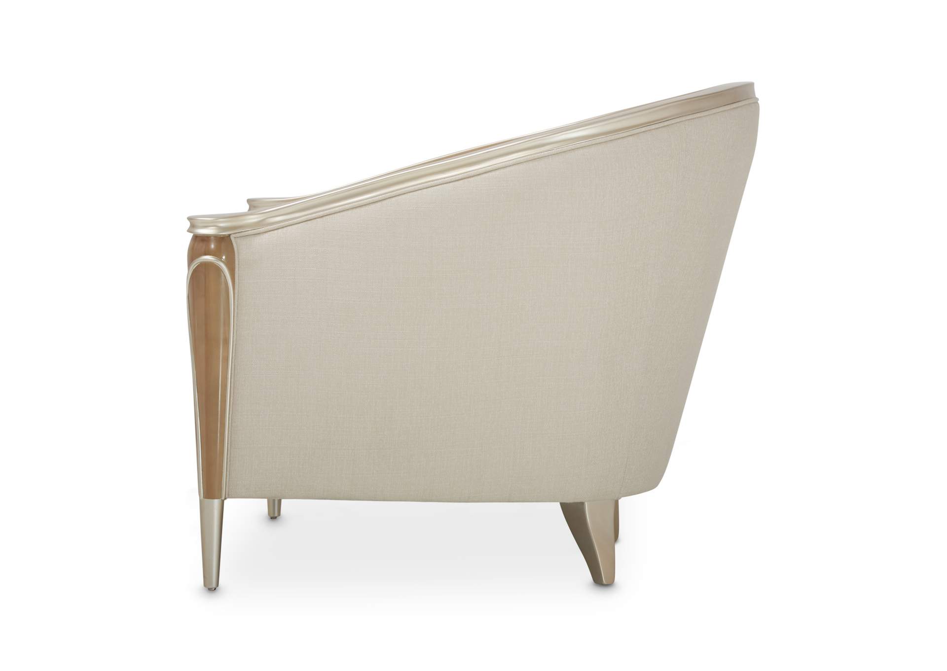 Villa Cherie Matching Chair - Pearl and Caramel image 4