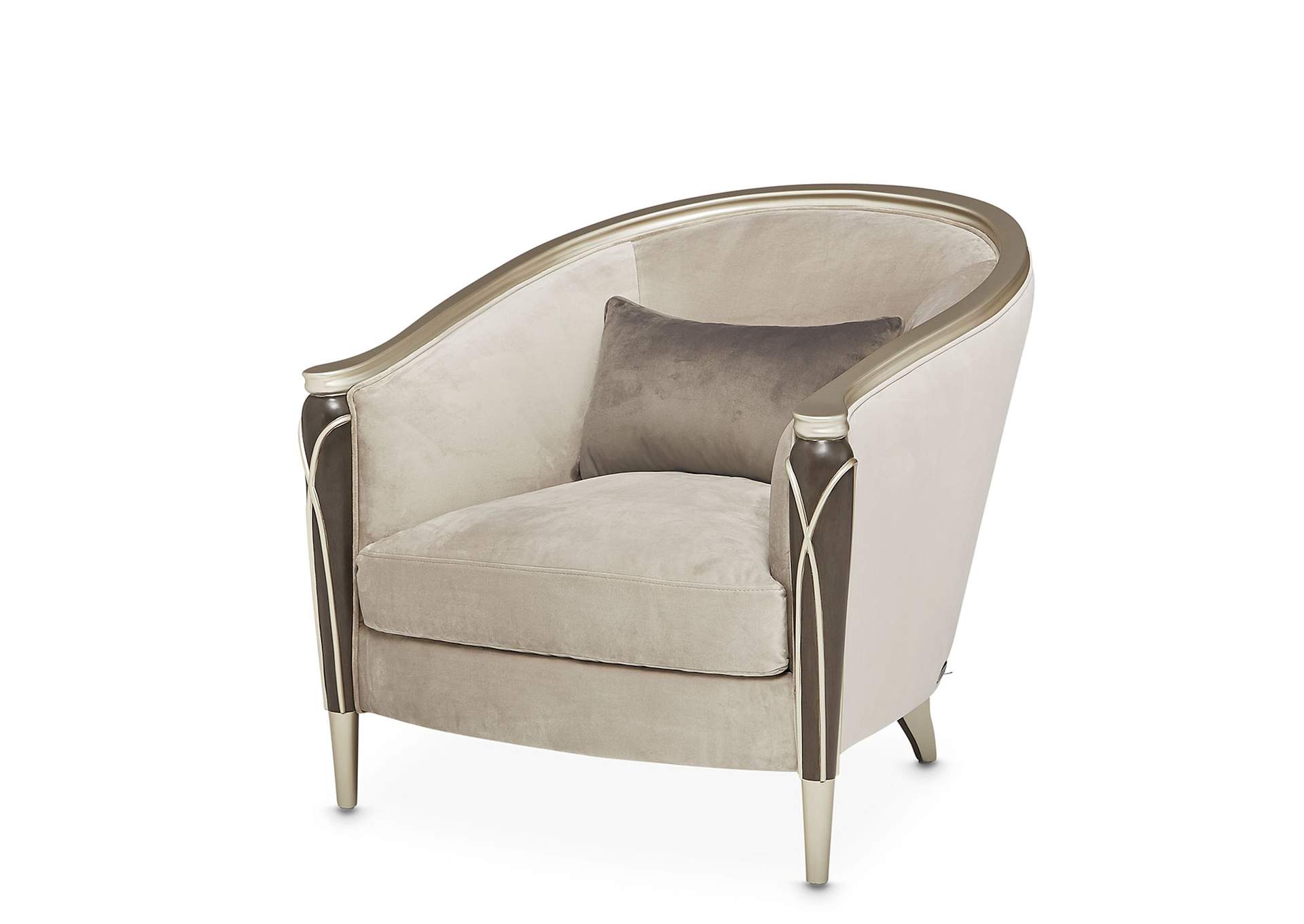 Villa Cherie Matching Chair - Porcini and Hazelnut image 1