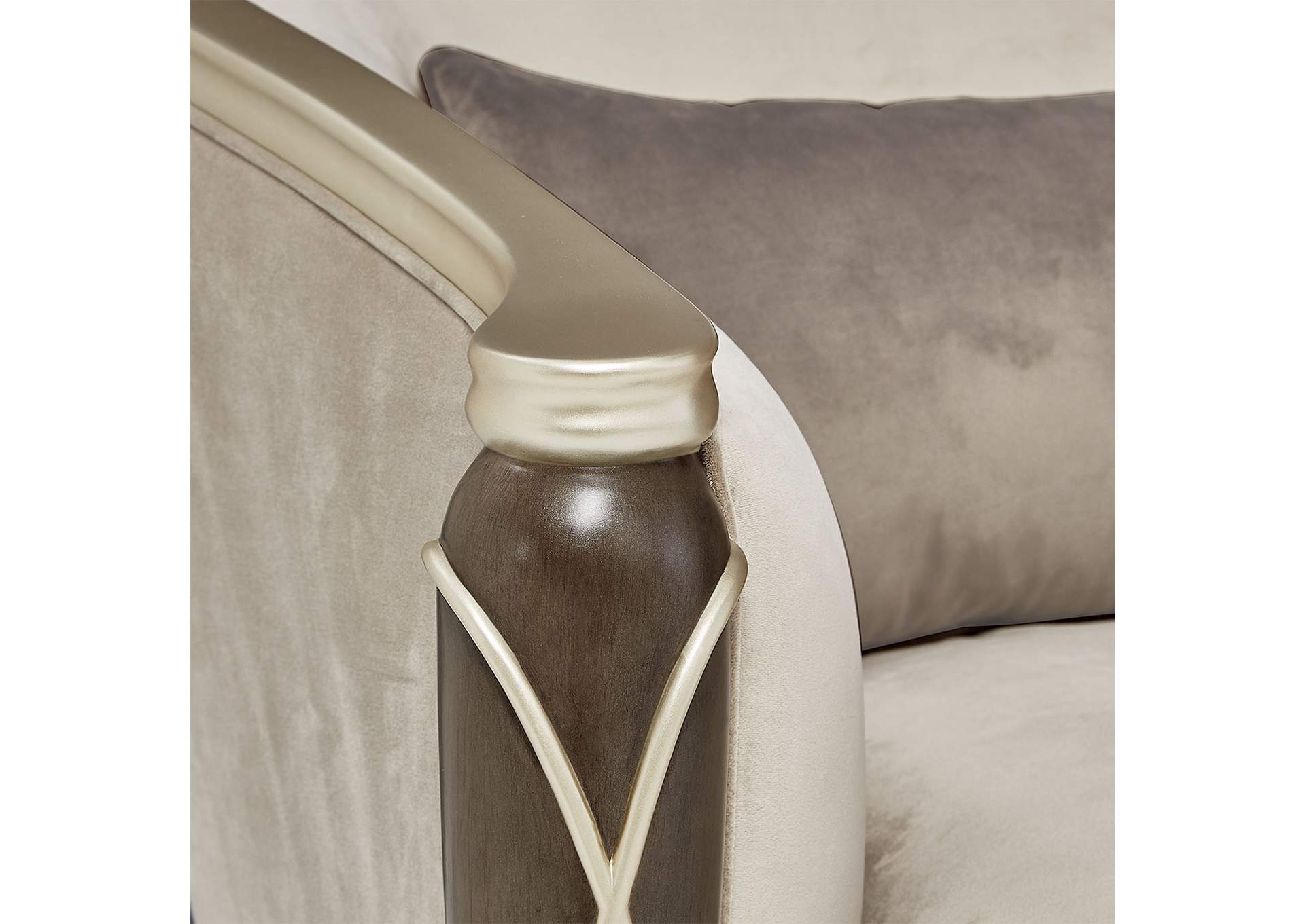 Villa Cherie Matching Chair - Porcini and Hazelnut image 6