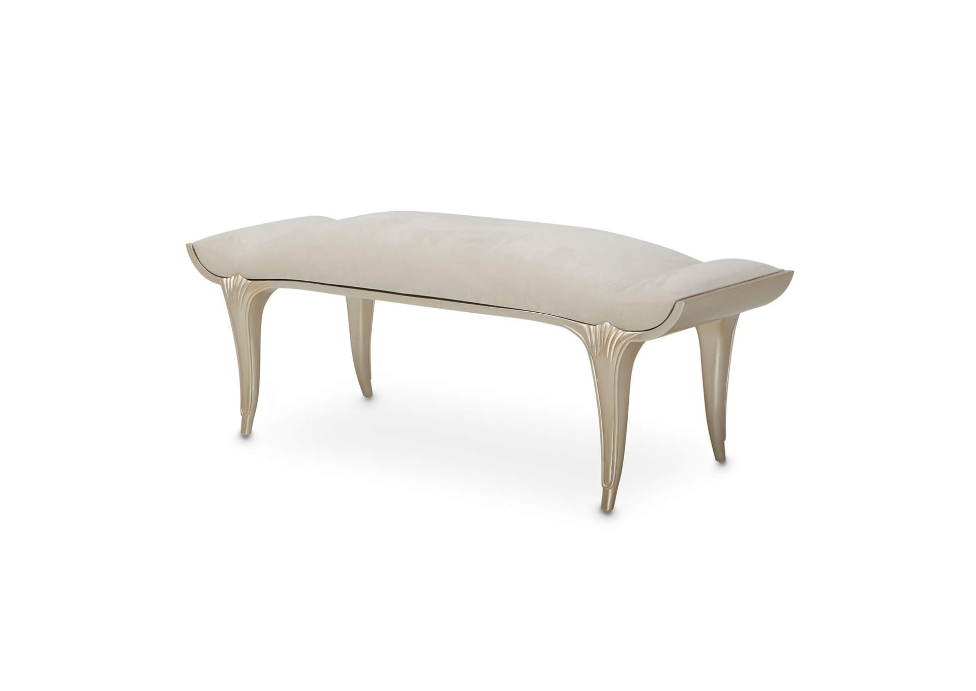 Villa Cherie Bed Bench - Caramel image 1