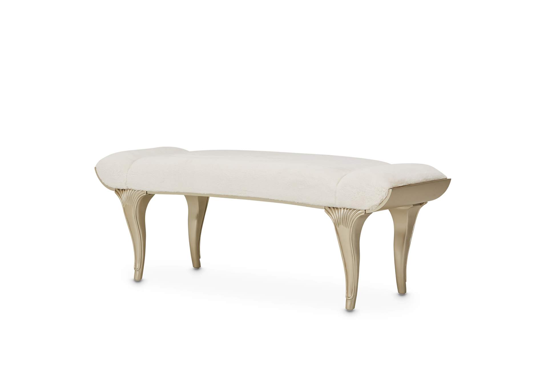Villa cherie Bed Bench - Hazelnut image 1
