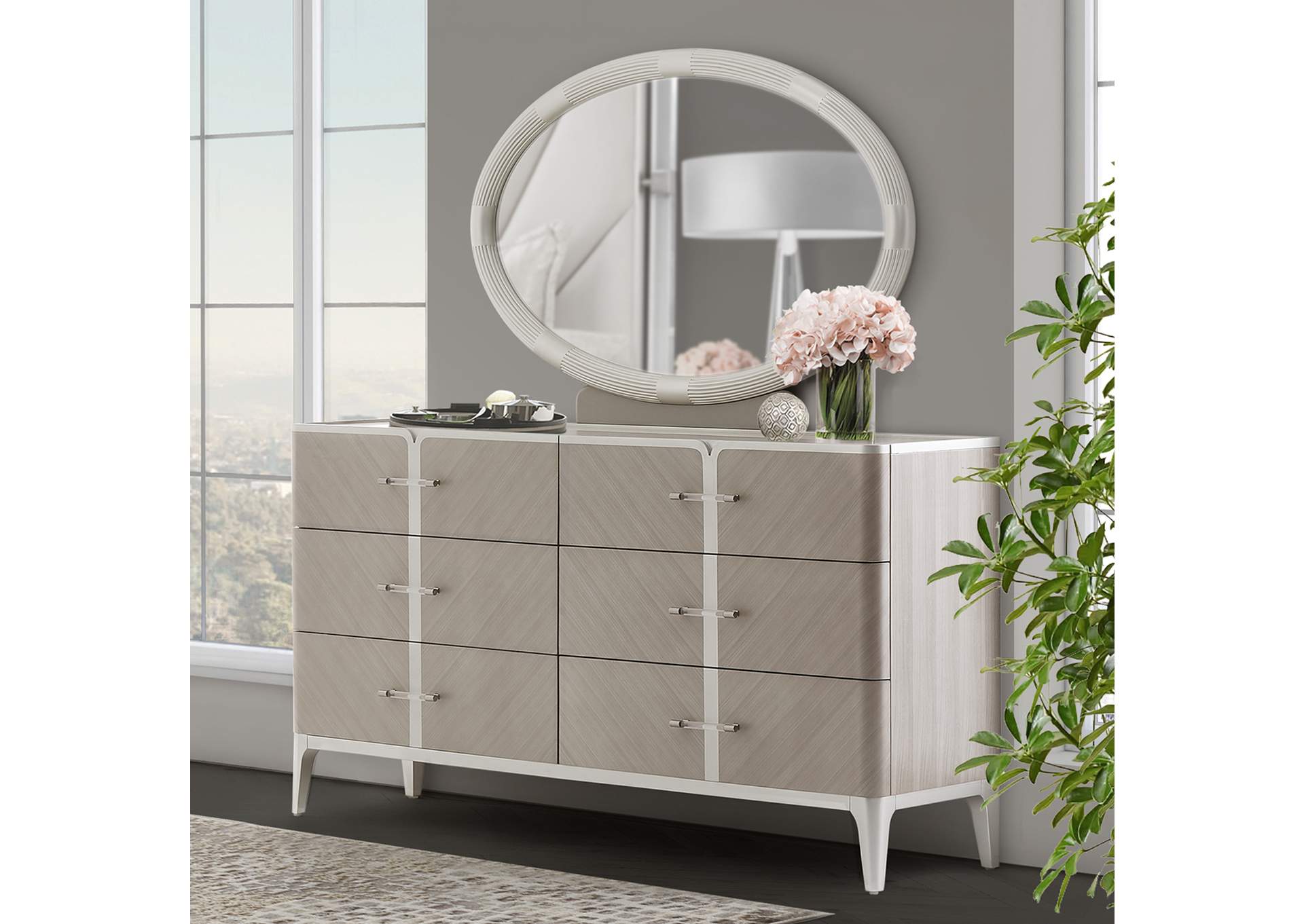 Lanterna Dresser - Silver Mist image 10
