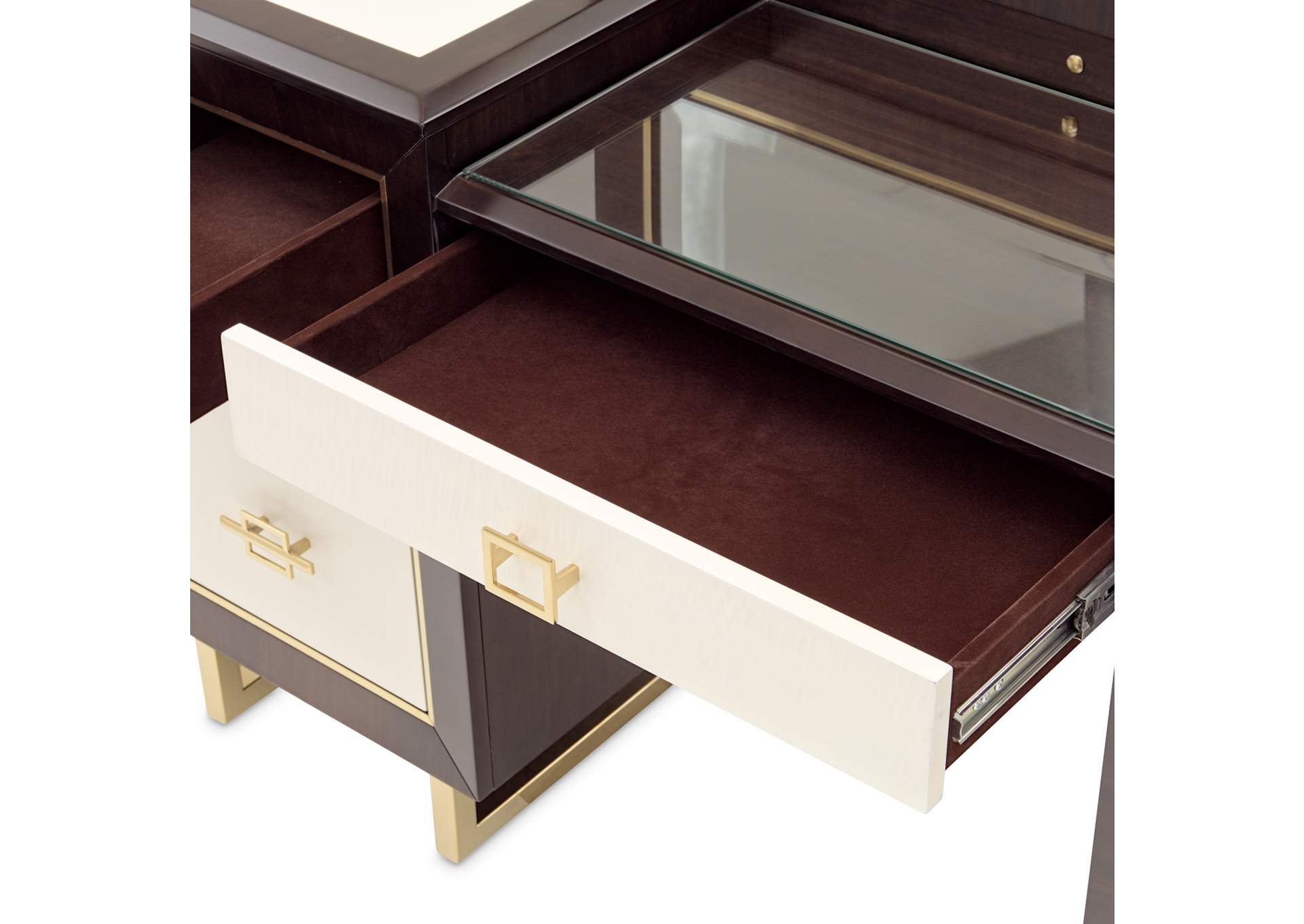 Belmont Place Vanity Desk - Espresso image 5