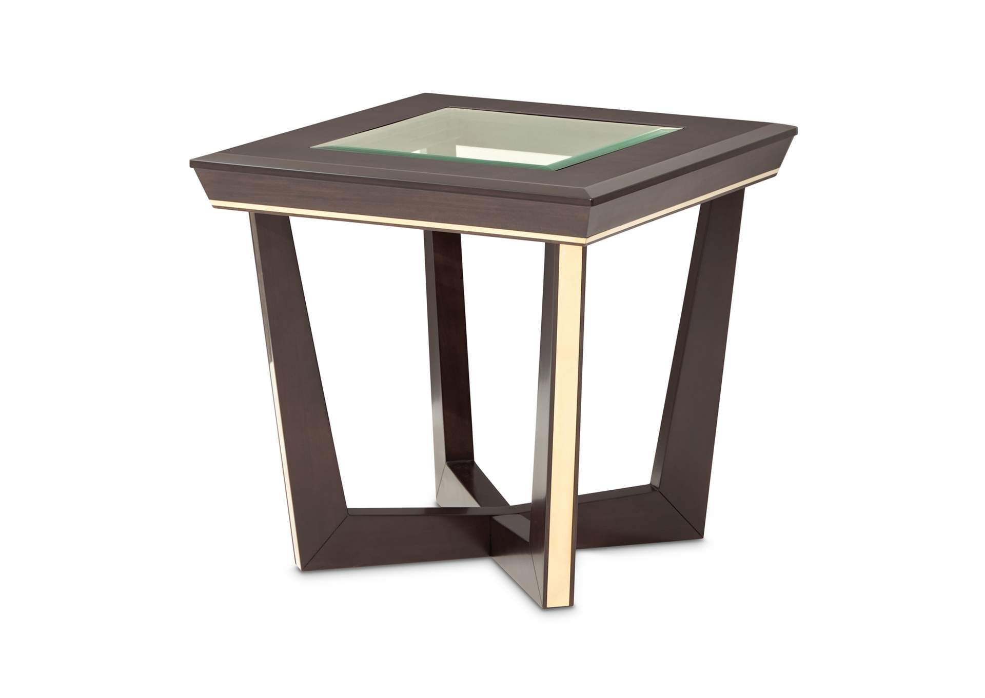 Belmont Place End Table - Espresso image 1