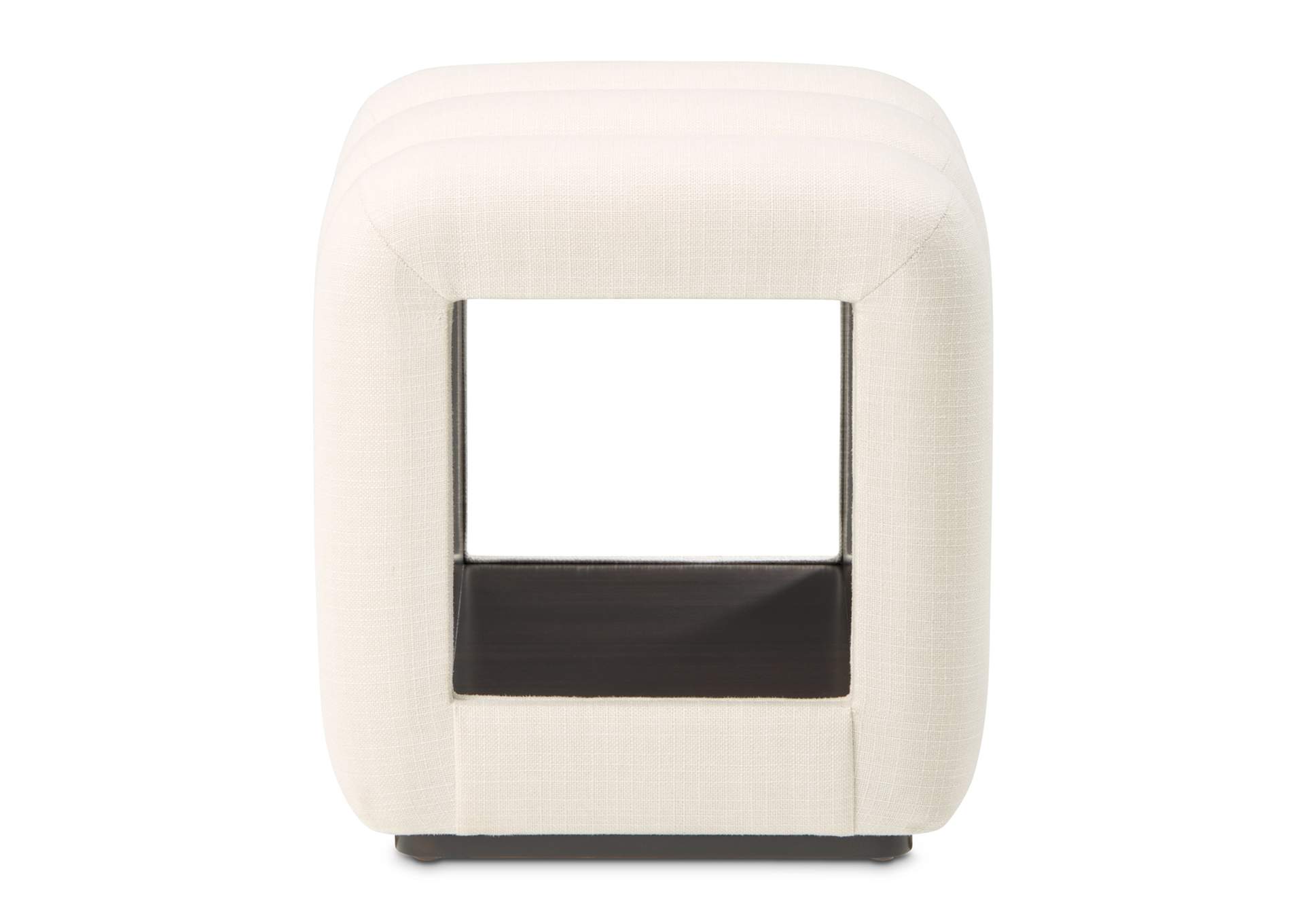 Belmont Place Vanity Bench - Cream and Espresso image 3