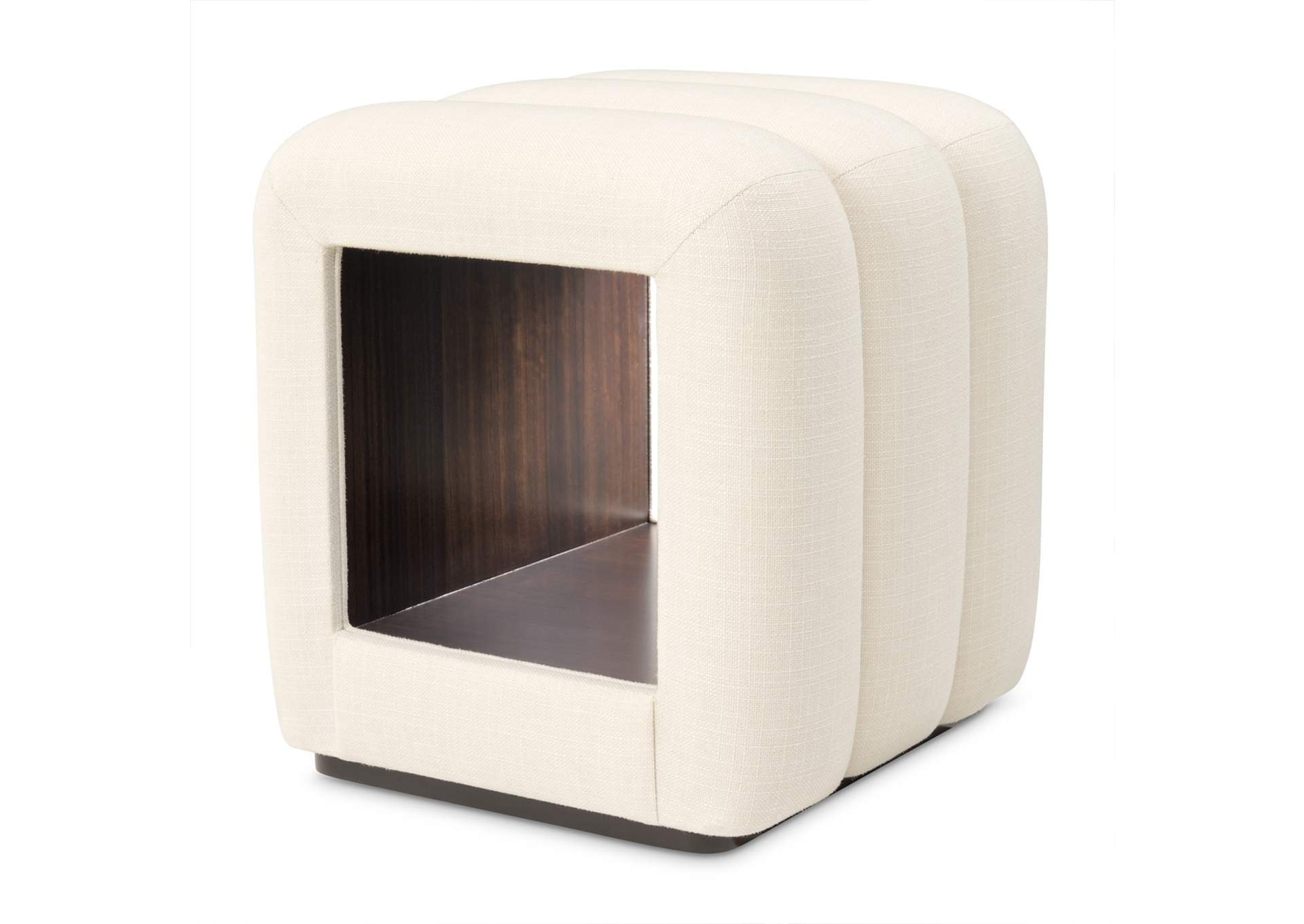 Belmont Place Vanity Bench - Cream and Espresso image 6