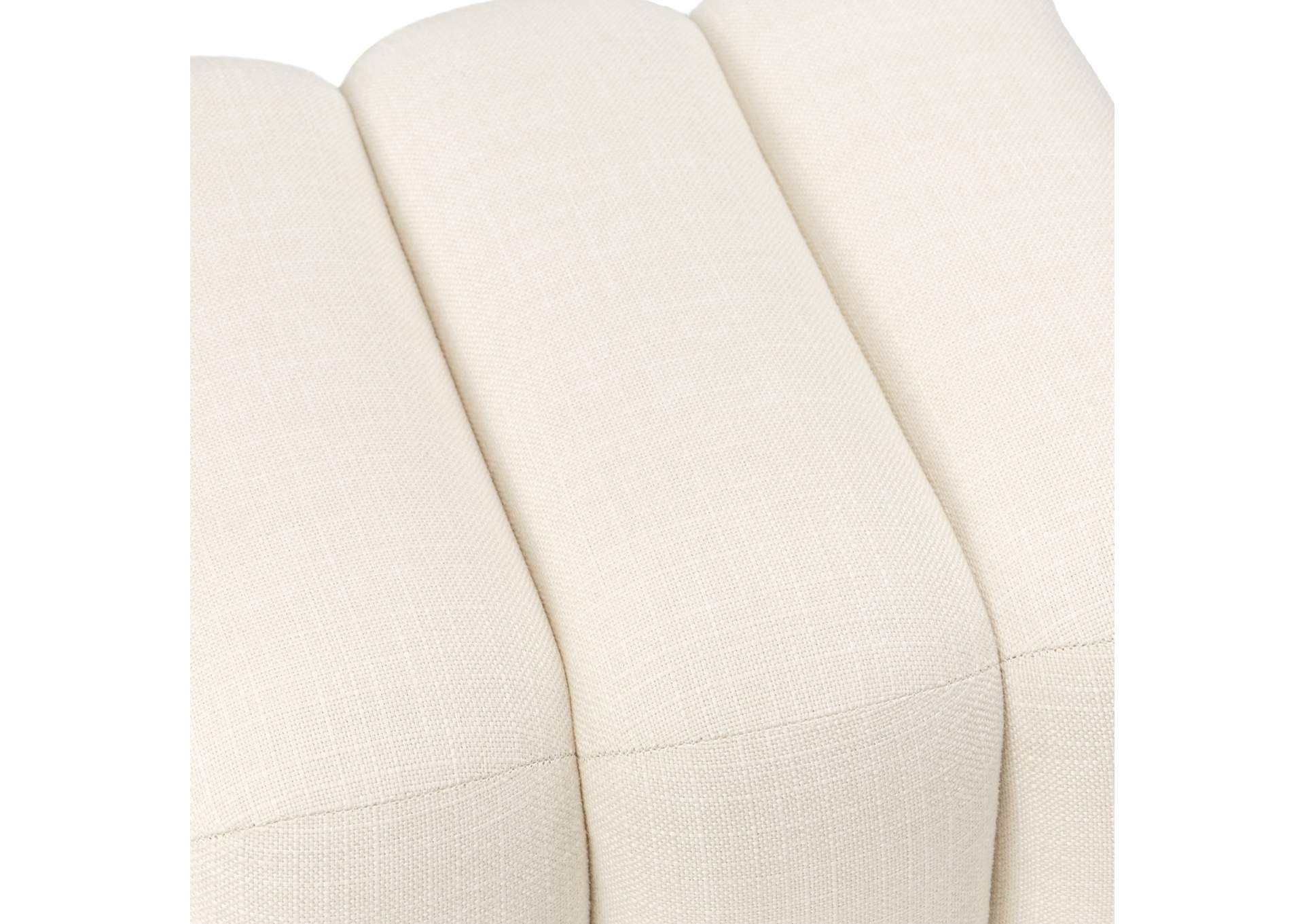 Belmont Place Vanity Bench - Cream and Espresso image 7