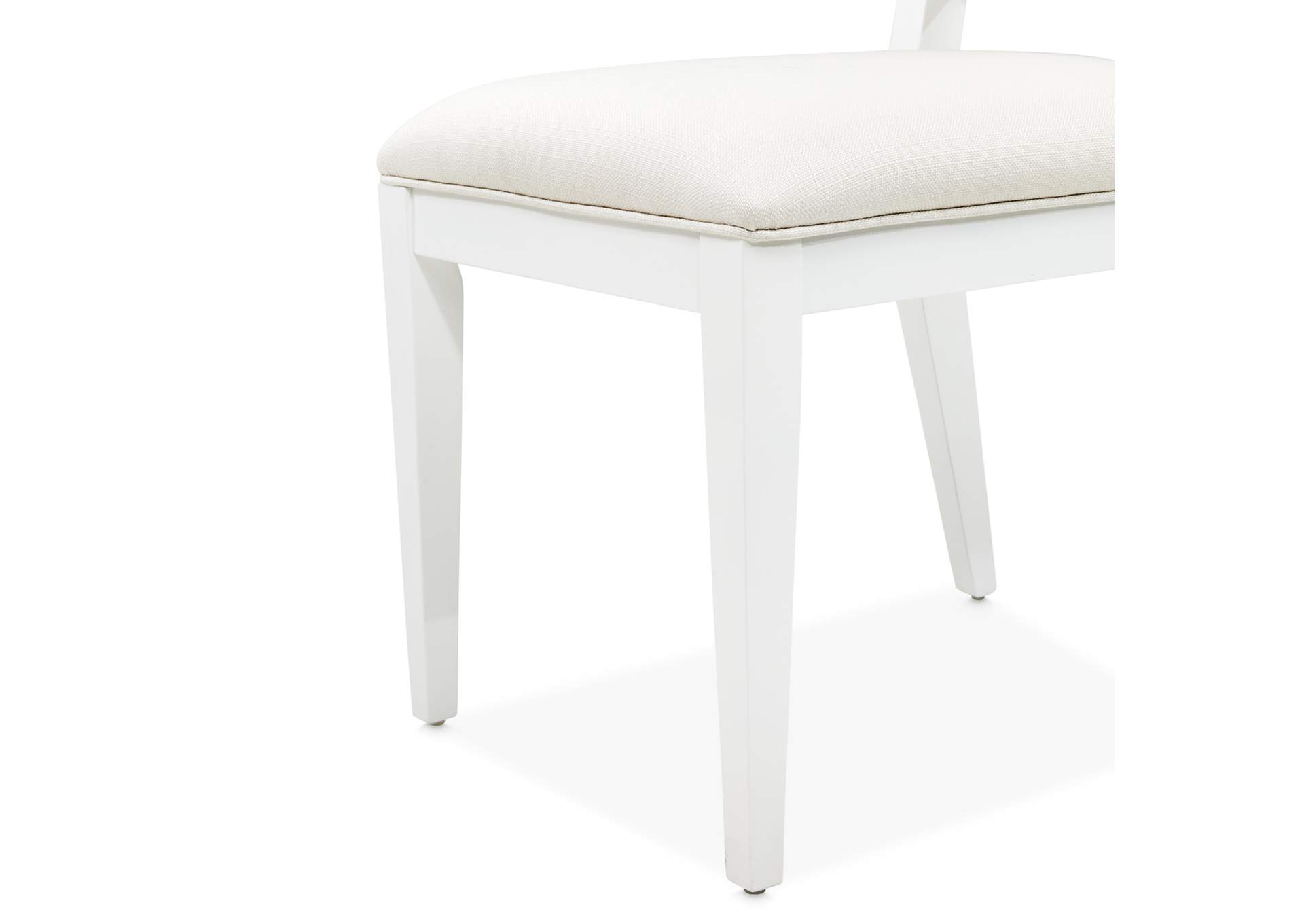 Palm Gate Side Chair - Cloud White image 11