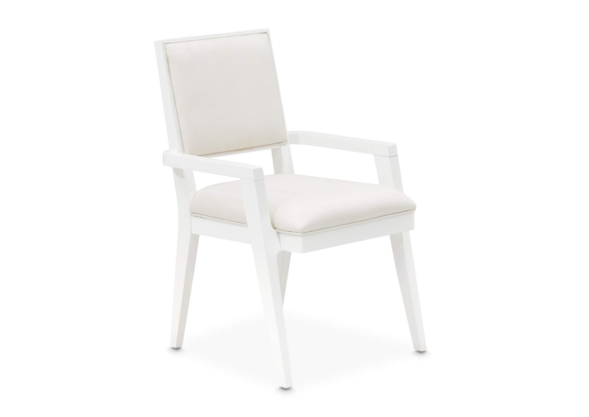 Palm Gate Arm Chair - Cloud White image 17