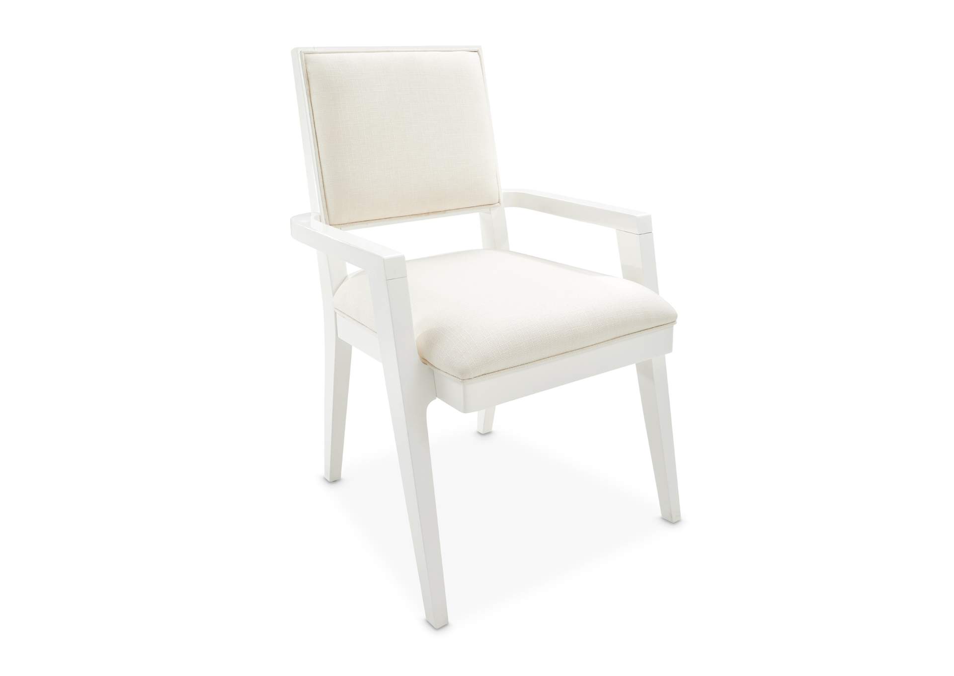 Palm Gate Arm Chair - Cloud White image 4