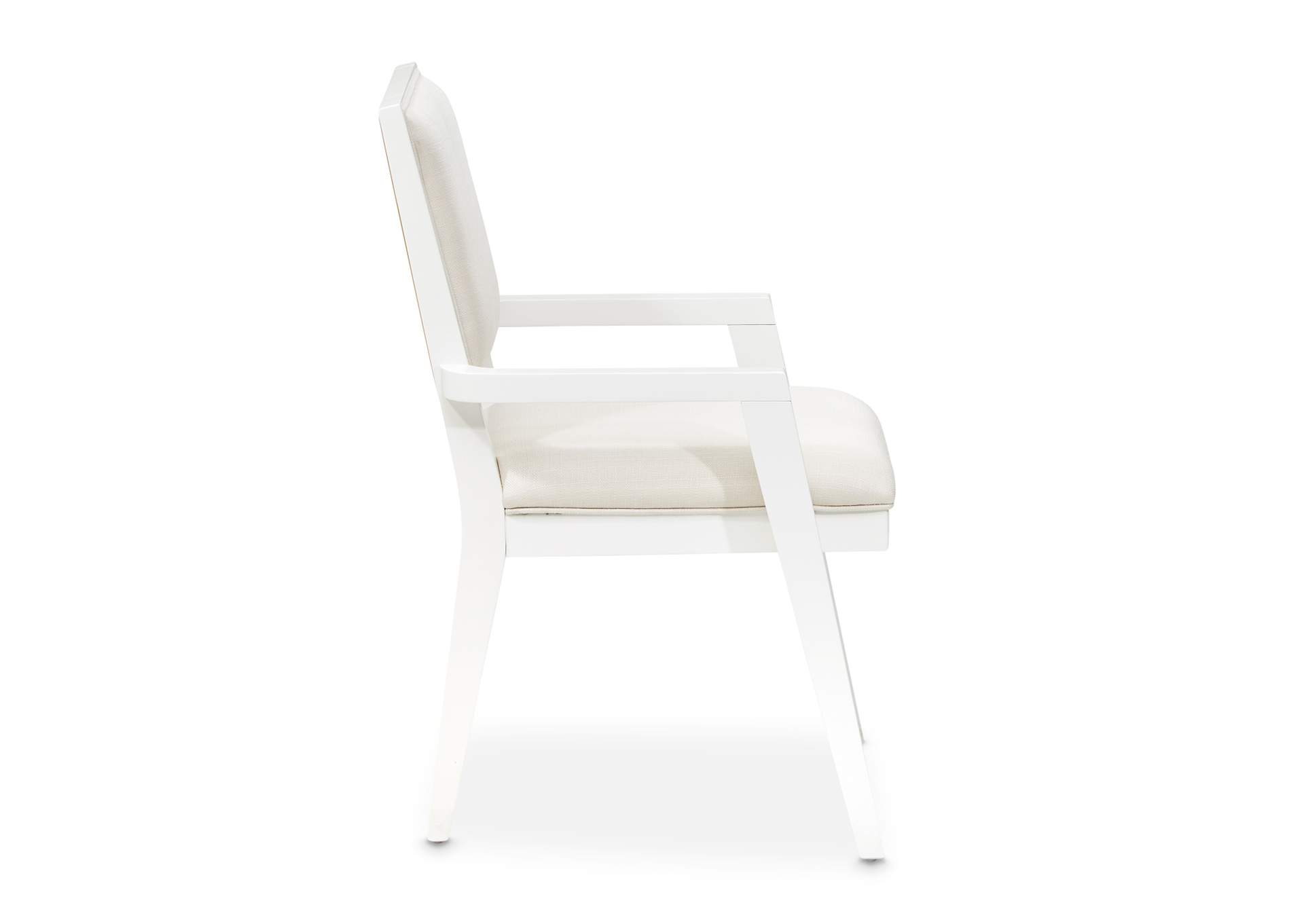 Palm Gate Arm Chair - Cloud White image 16