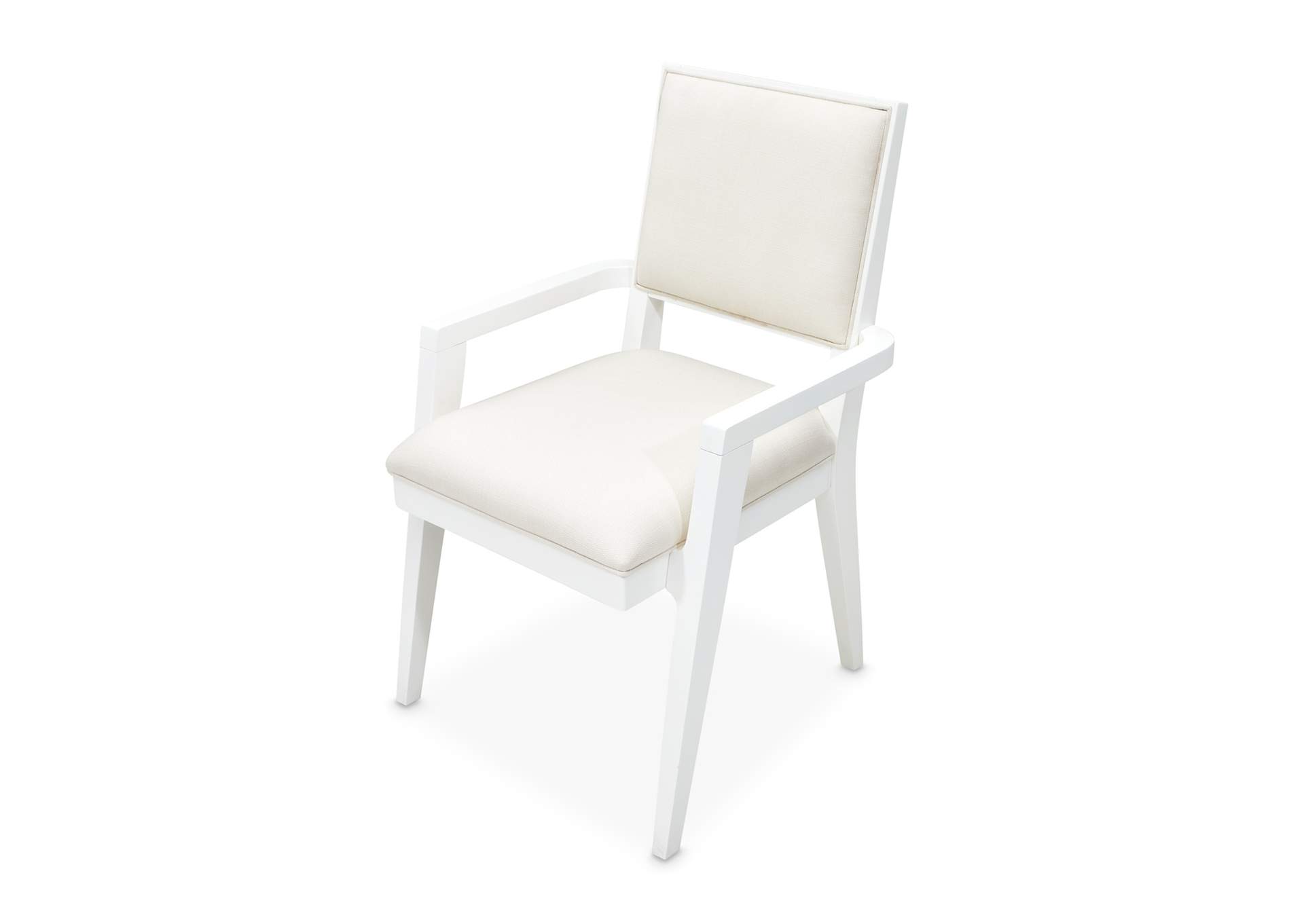 Palm Gate Arm Chair - Cloud White image 3