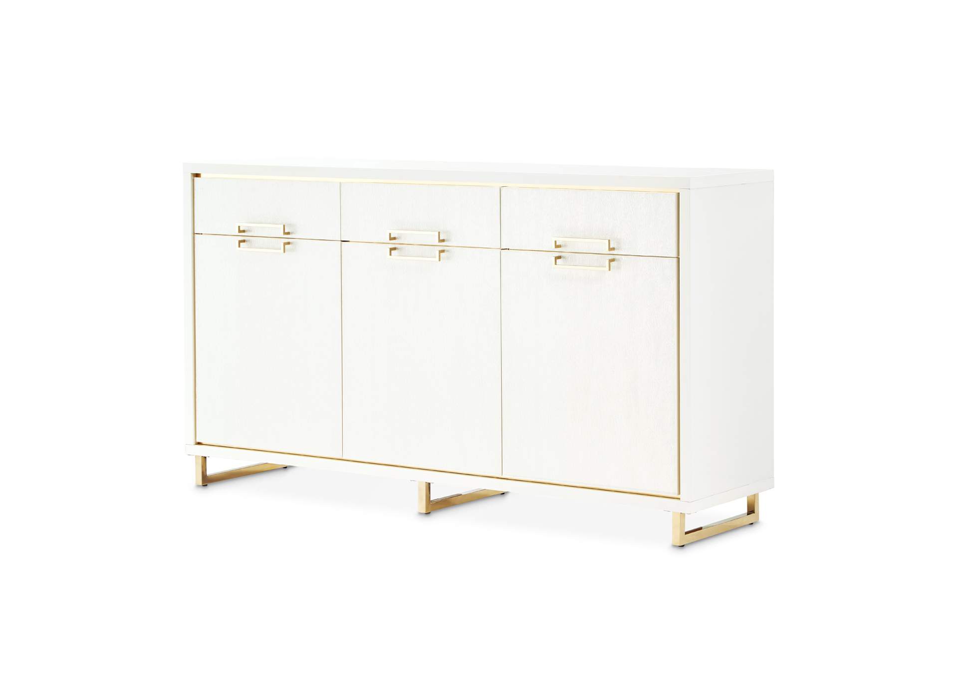 Palm Gate Sideboard - Cloud White image 1