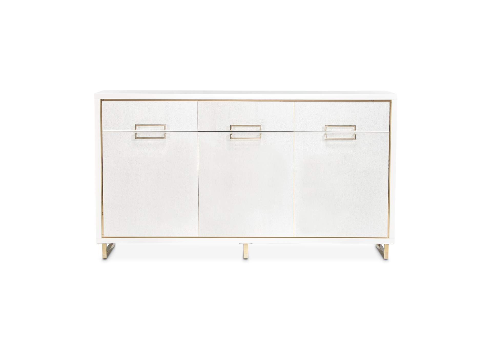 Palm Gate Sideboard - Cloud White image 3