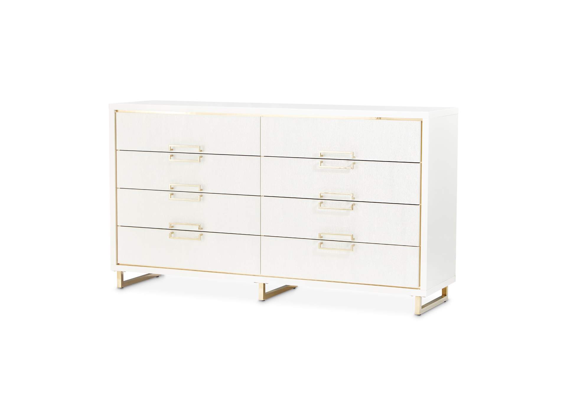 Palm Gate Dresser - Cloud White image 1