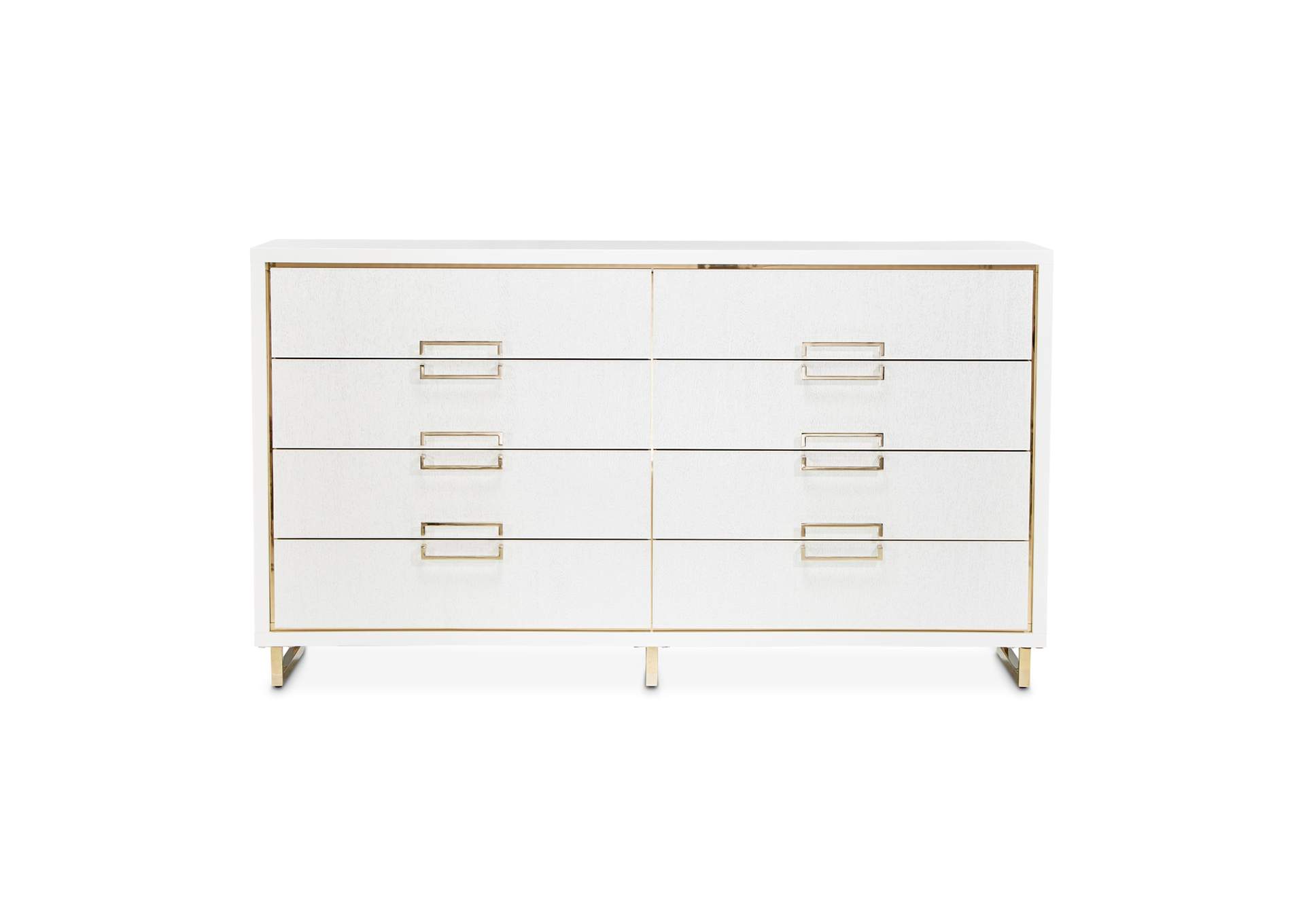 Palm Gate Dresser - Cloud White image 3