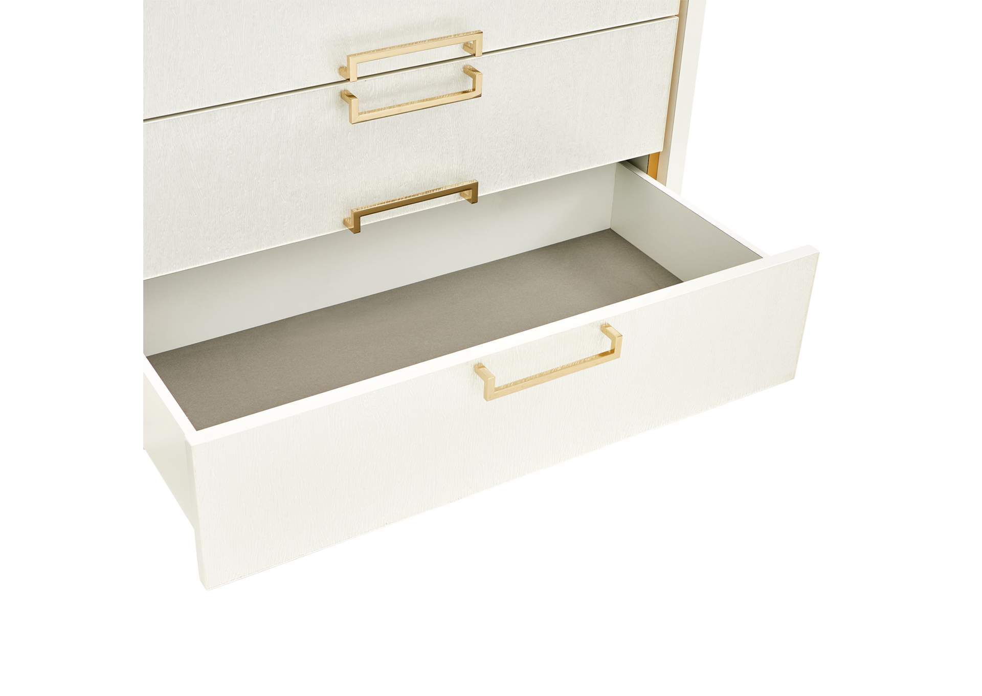 Palm Gate Dresser - Cloud White image 6