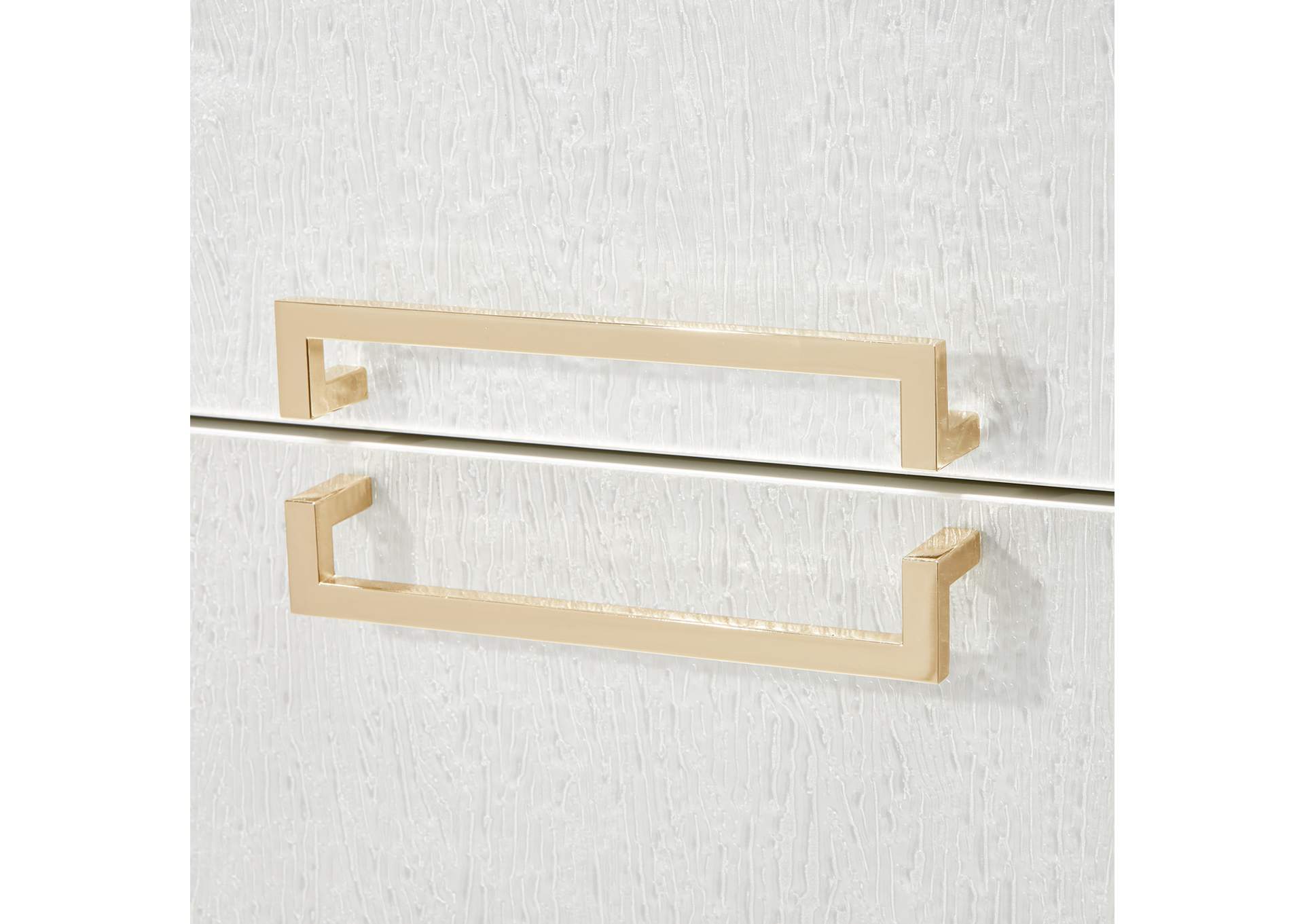 Palm Gate Dresser - Cloud White image 7