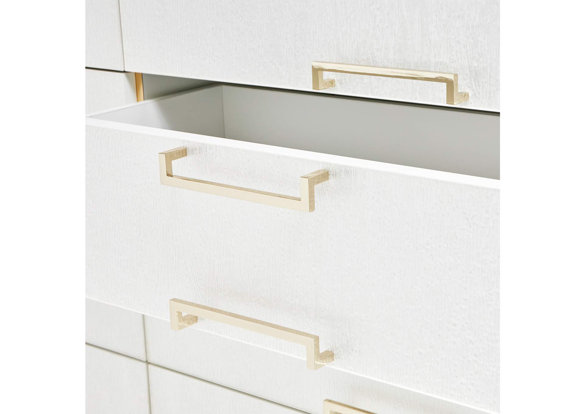 Palm Gate Dresser - Cloud White image 8