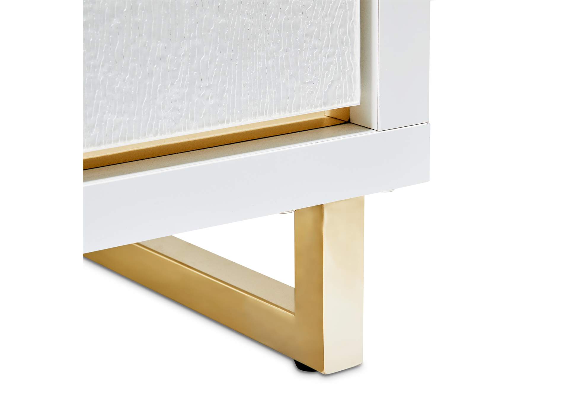 Palm Gate 6-Drawer Chest - Cloud White image 9