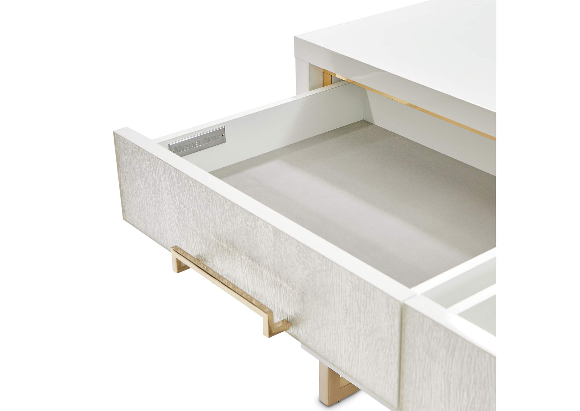 Palm Gate Media Cabinet - Cloud White image 10