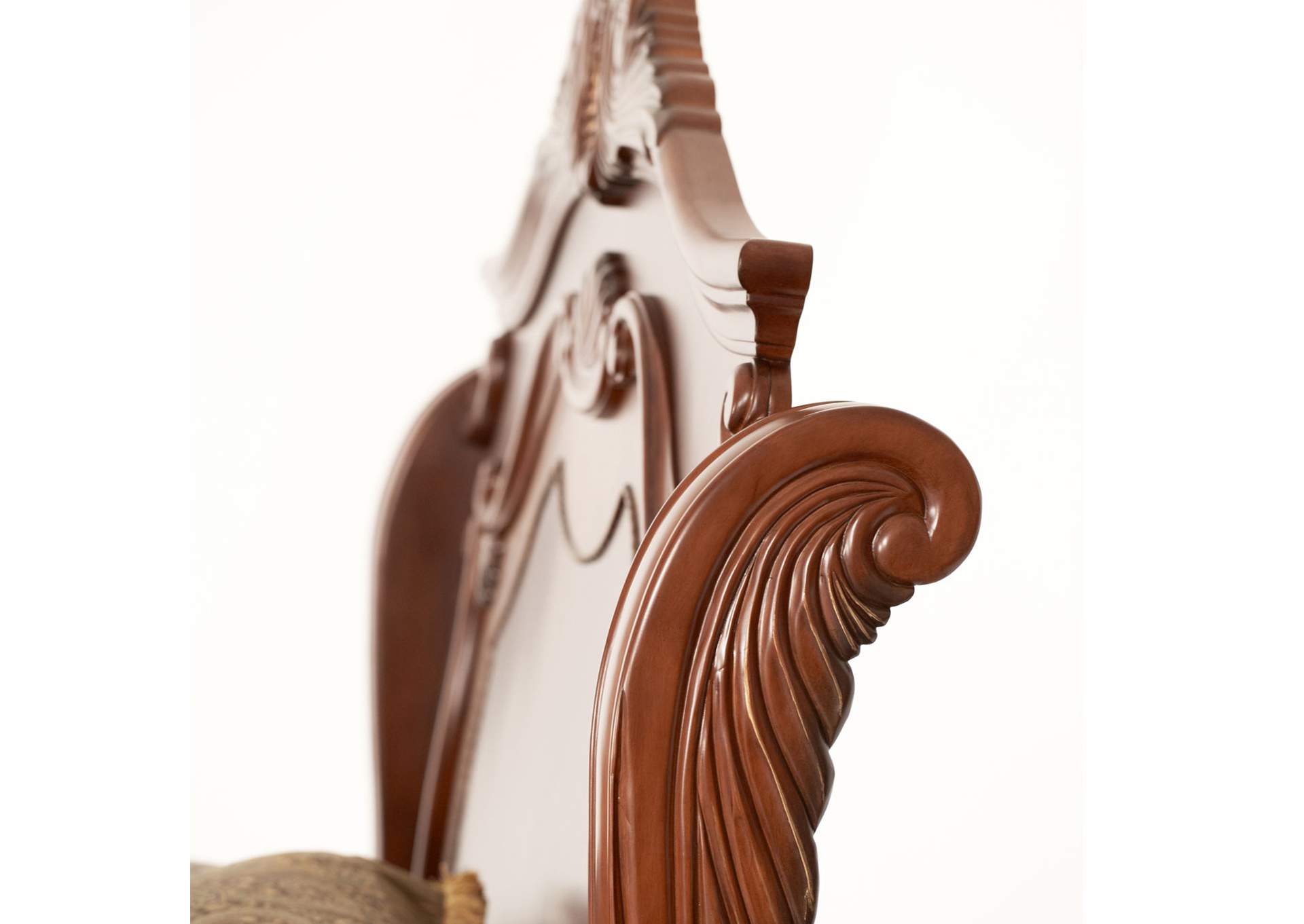 Cortina California King Sleigh Bed - Honey Walnut image 6